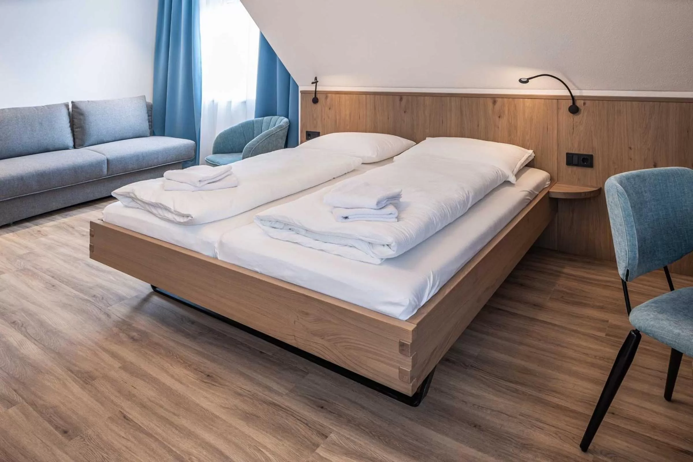 Bed in Villa Flöckner Bed & Breakfast