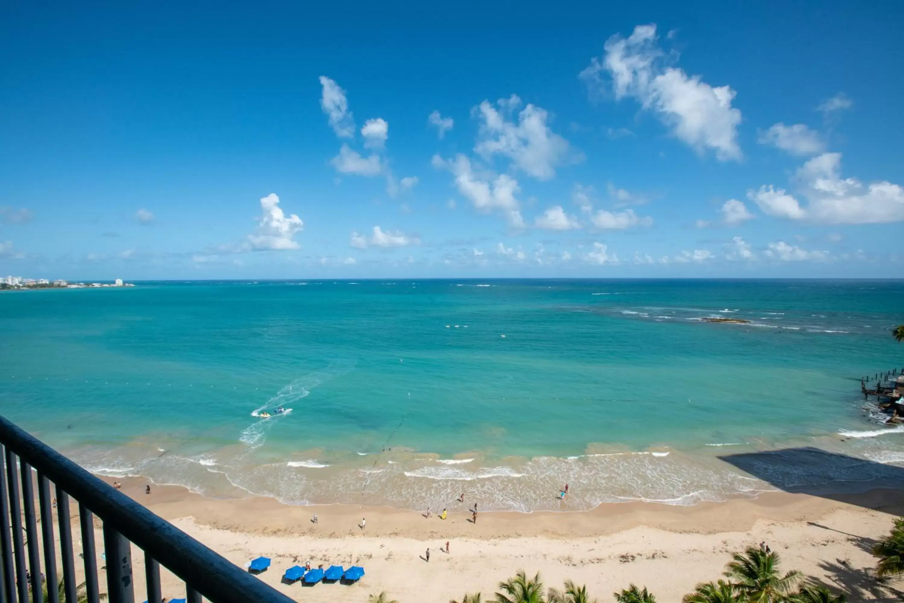 Balcony/Terrace, Beach in OCEAN VIEW DELUXE SUITE: PVT. BEACH & POOL