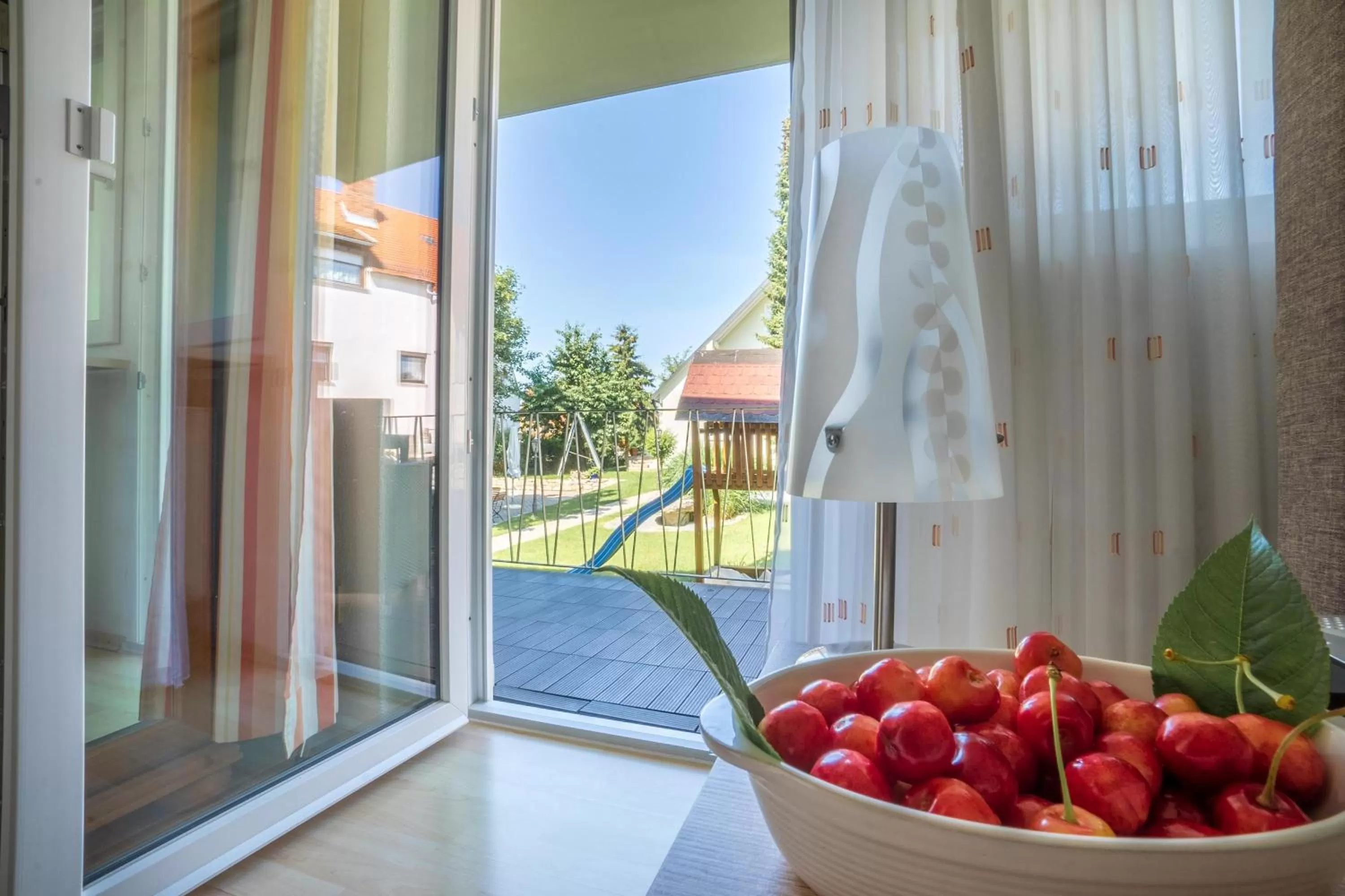 Balcony/Terrace in Landhotel Weißer Hahn