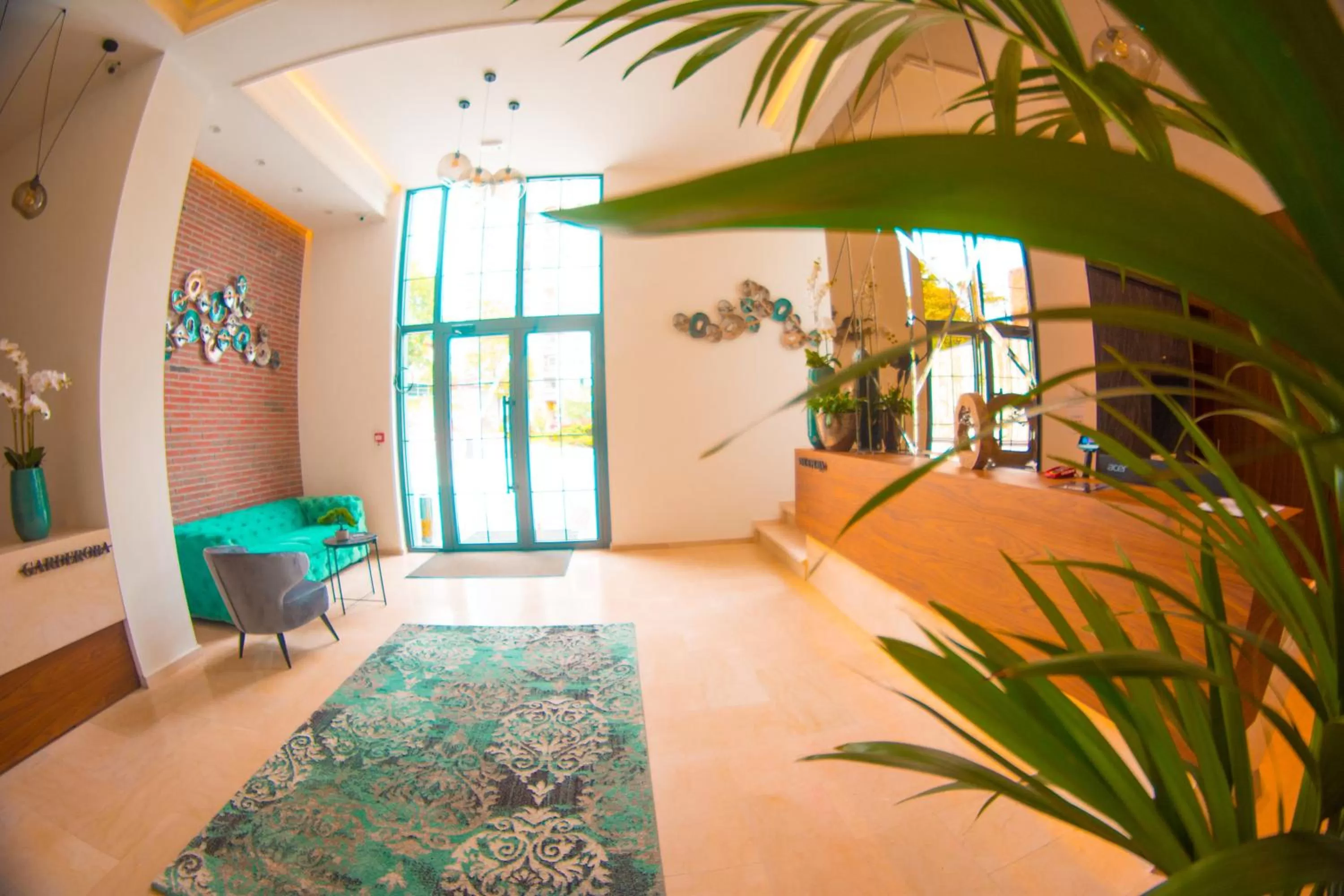 Seating area in Hotel Nota