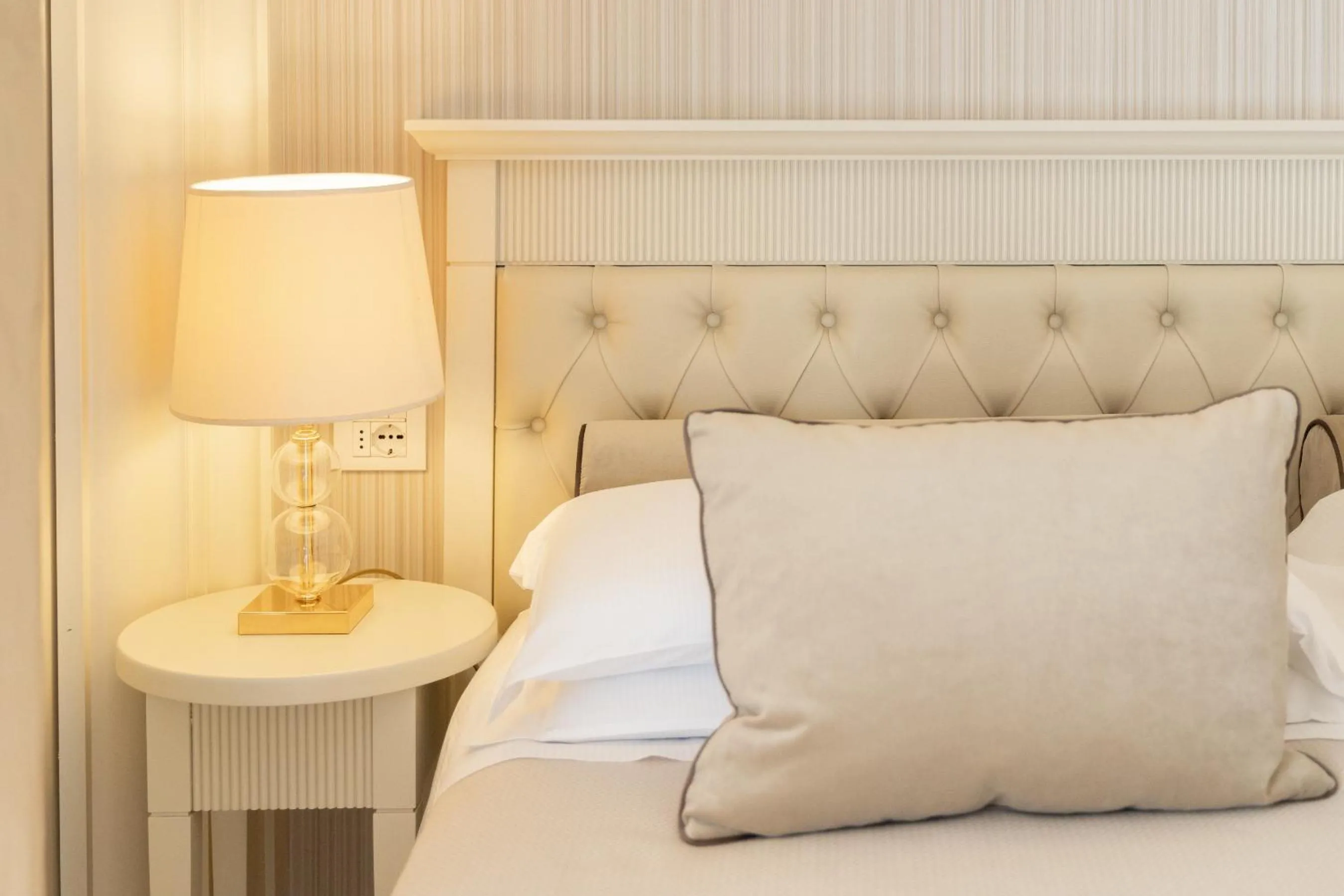 Decorative detail, Bed in Hotel Feldberg