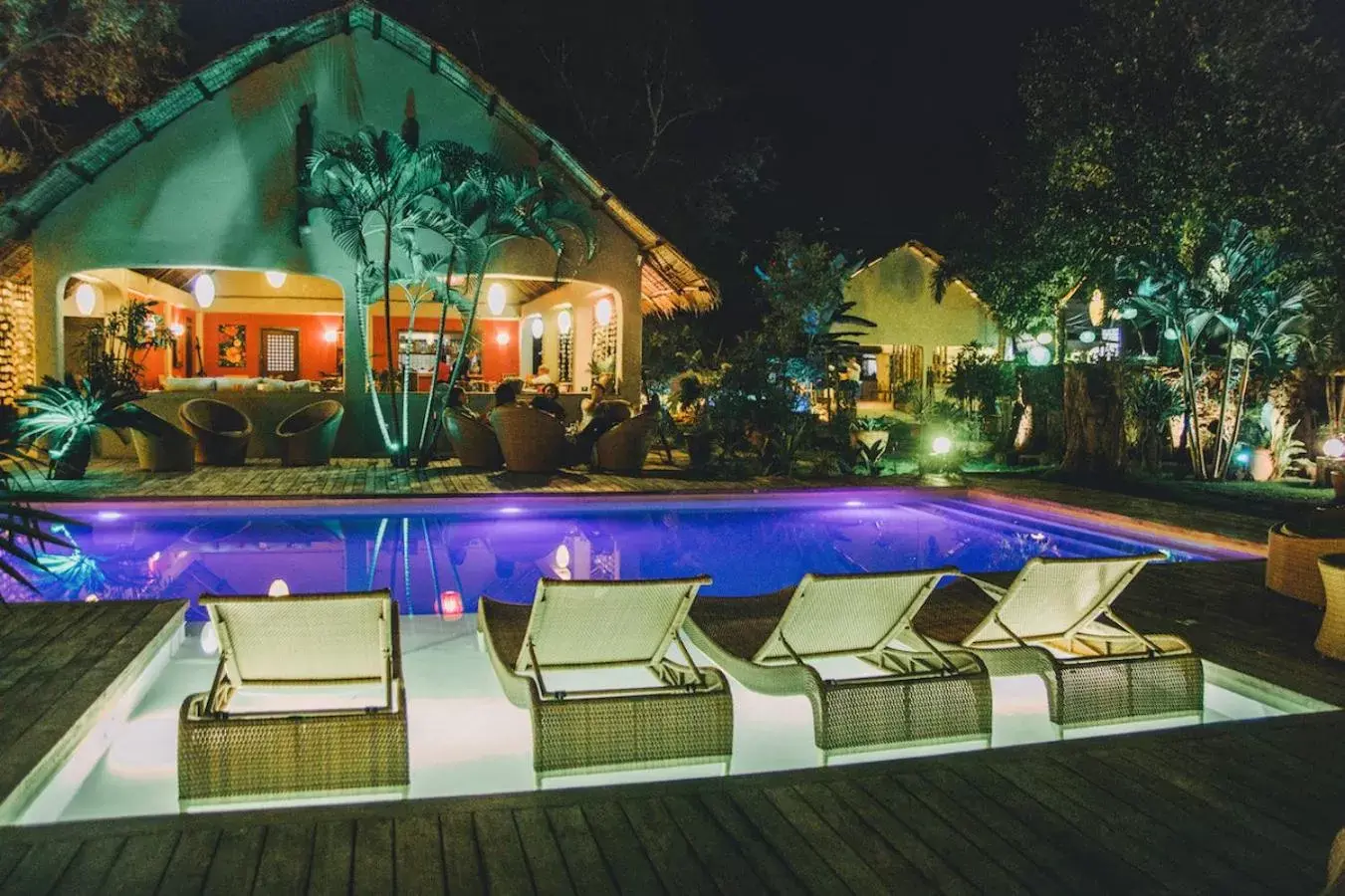 Property building in Hibiscus Garden Resort Property building in Hibiscus Garden Resort