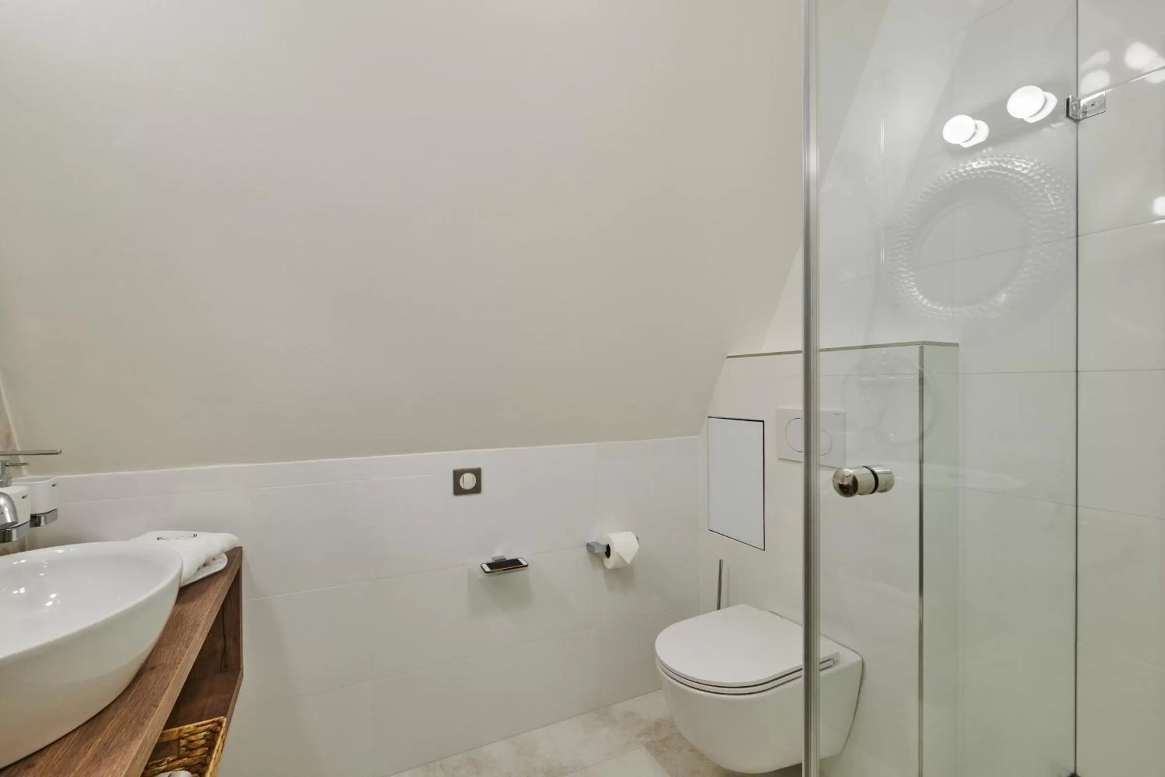 Bathroom in Hotel Alfréd a Hermína