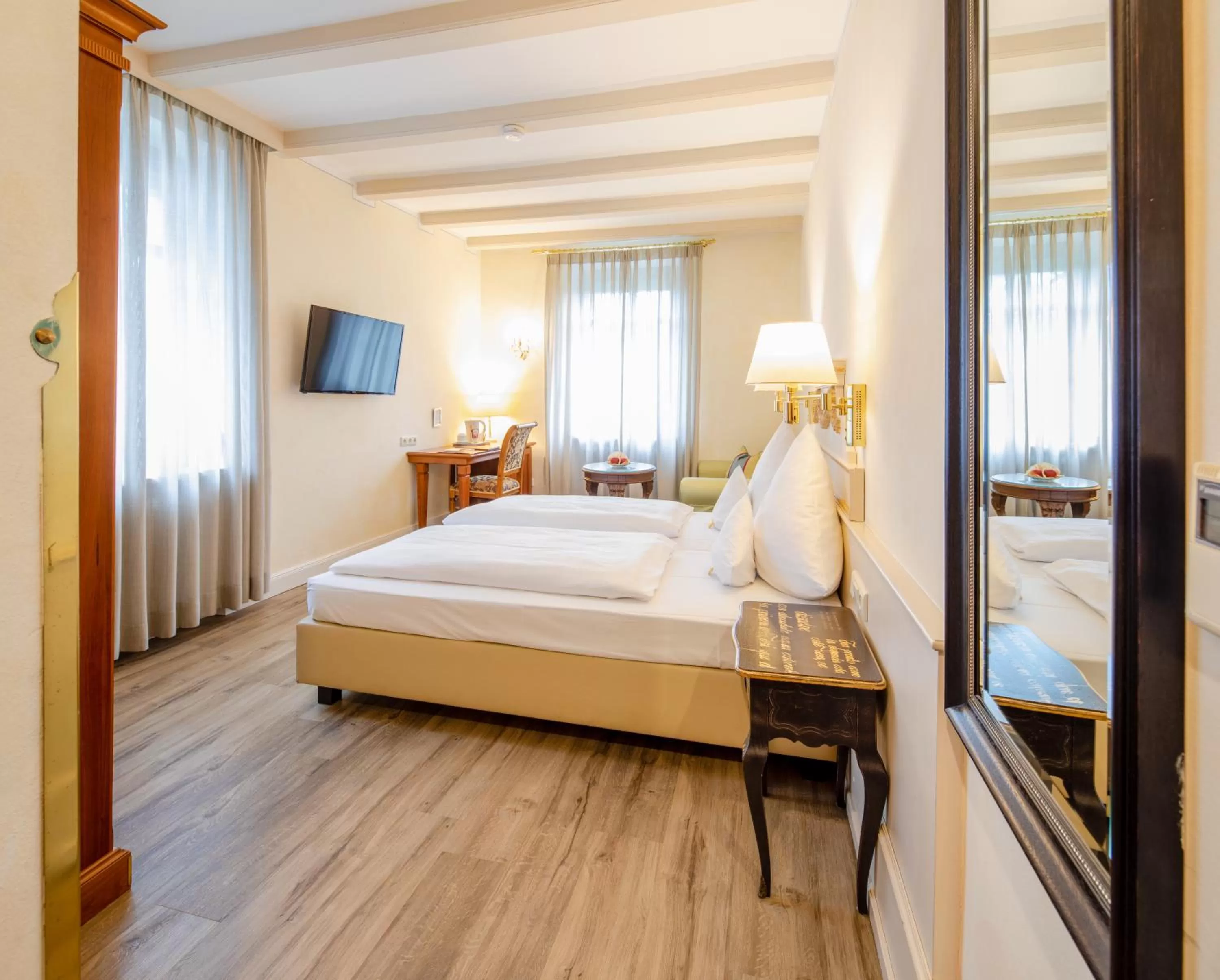 Photo of the whole room, Bed in Simones Hotel Fürstenhof