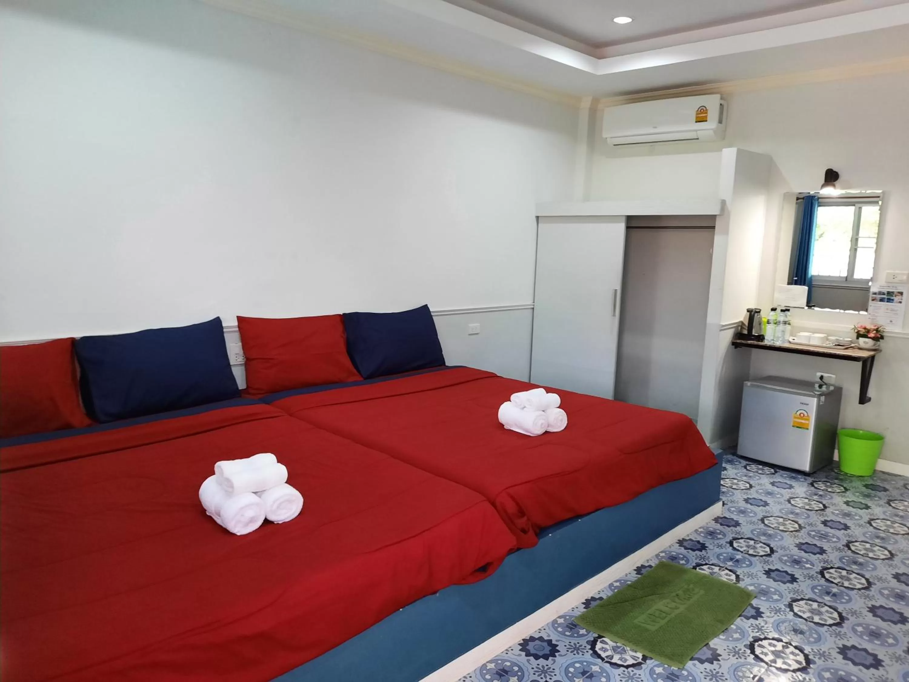 Bed in Fancy Carp Resort