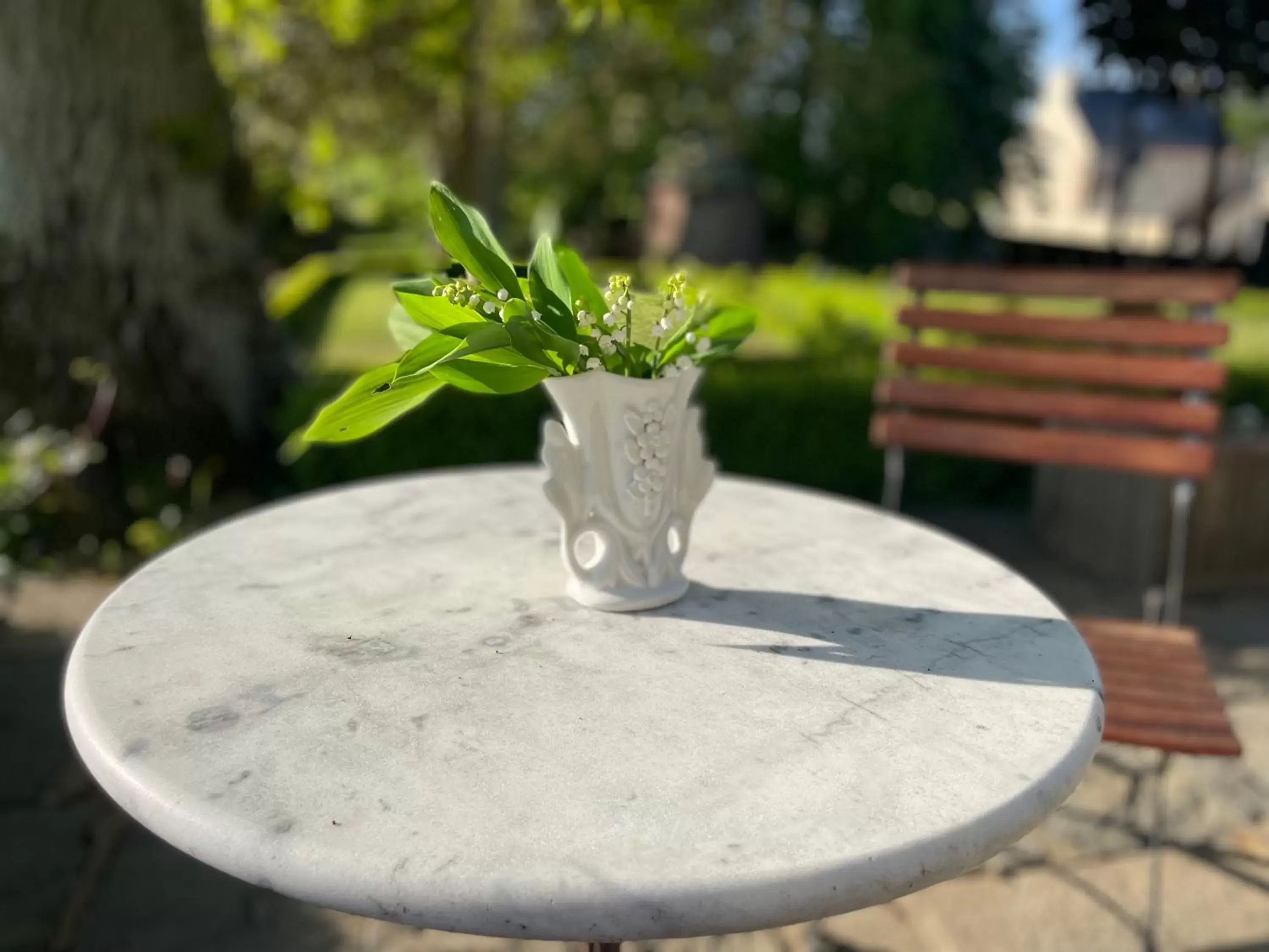 Patio in Le Manoir de la Bigotière