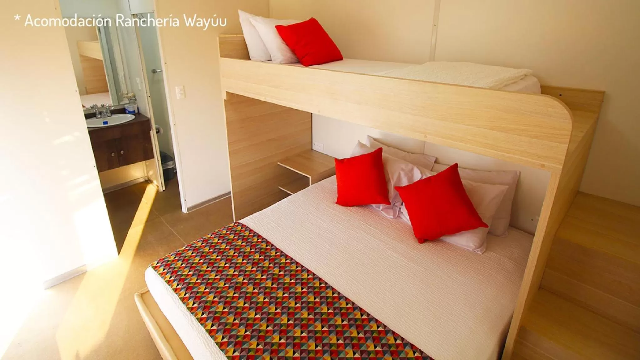 Budget Triple Room in Hotel Wayira Beach