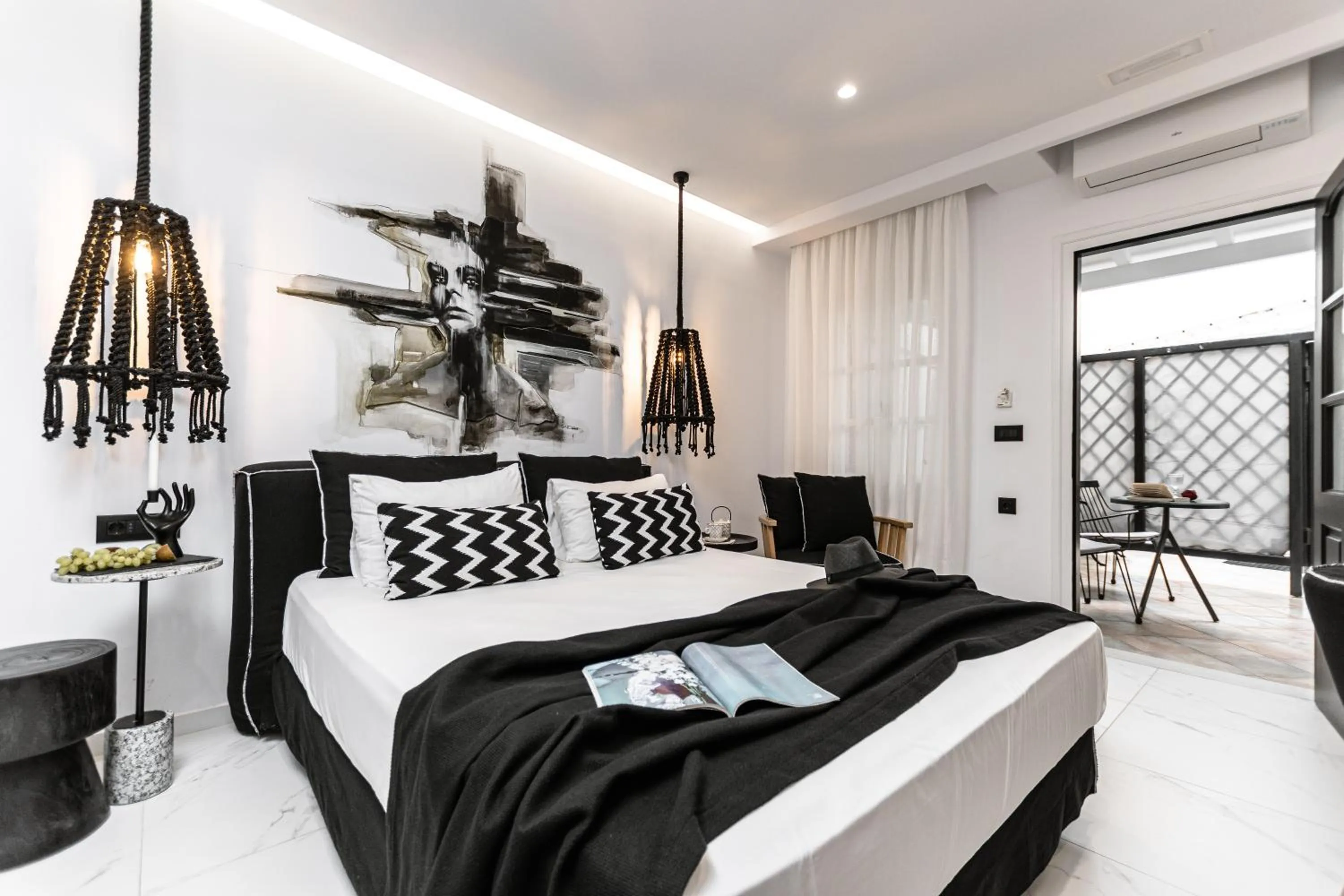 Bed in Hotel Palatia