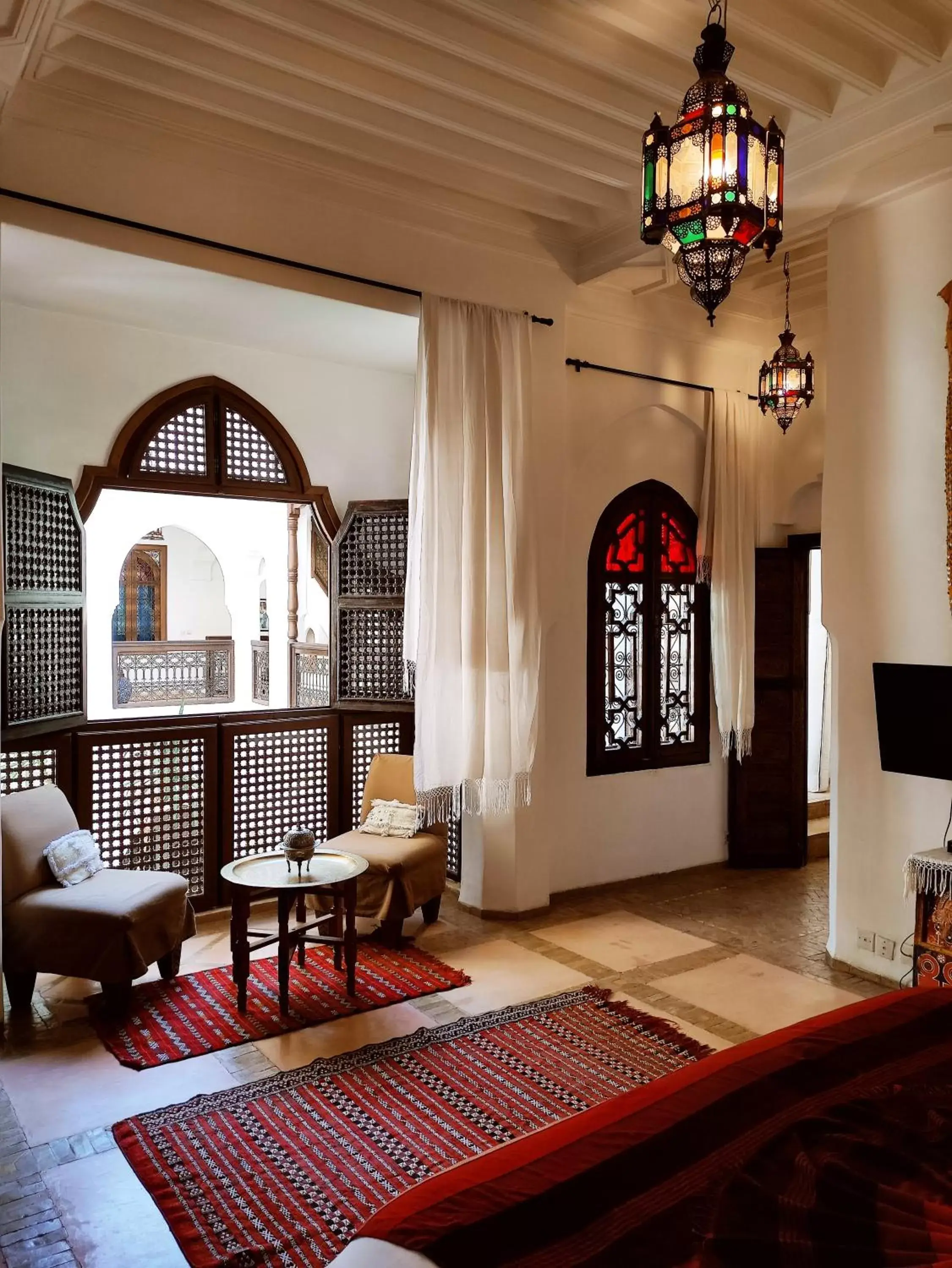 View (from property/room), Seating Area in Riad Ghali Hotel & SPA