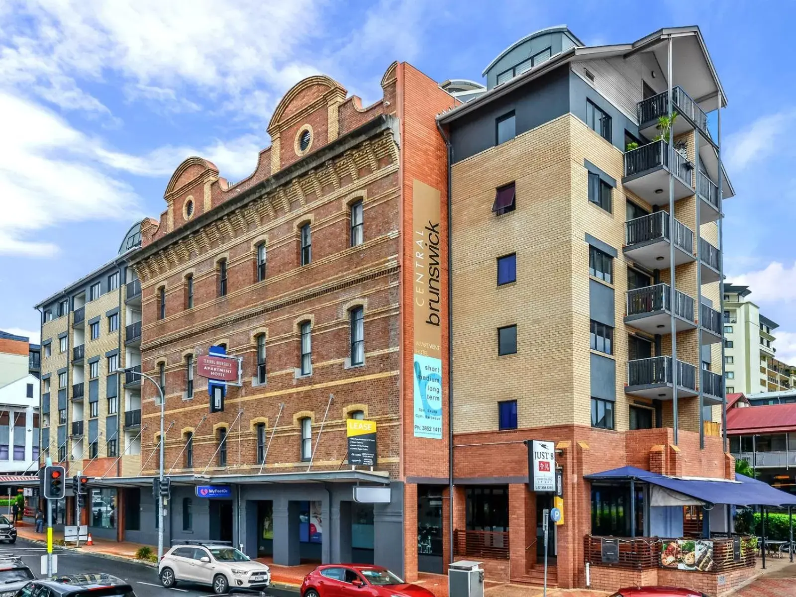 Property Building in Central Brunswick Apartment Hotel