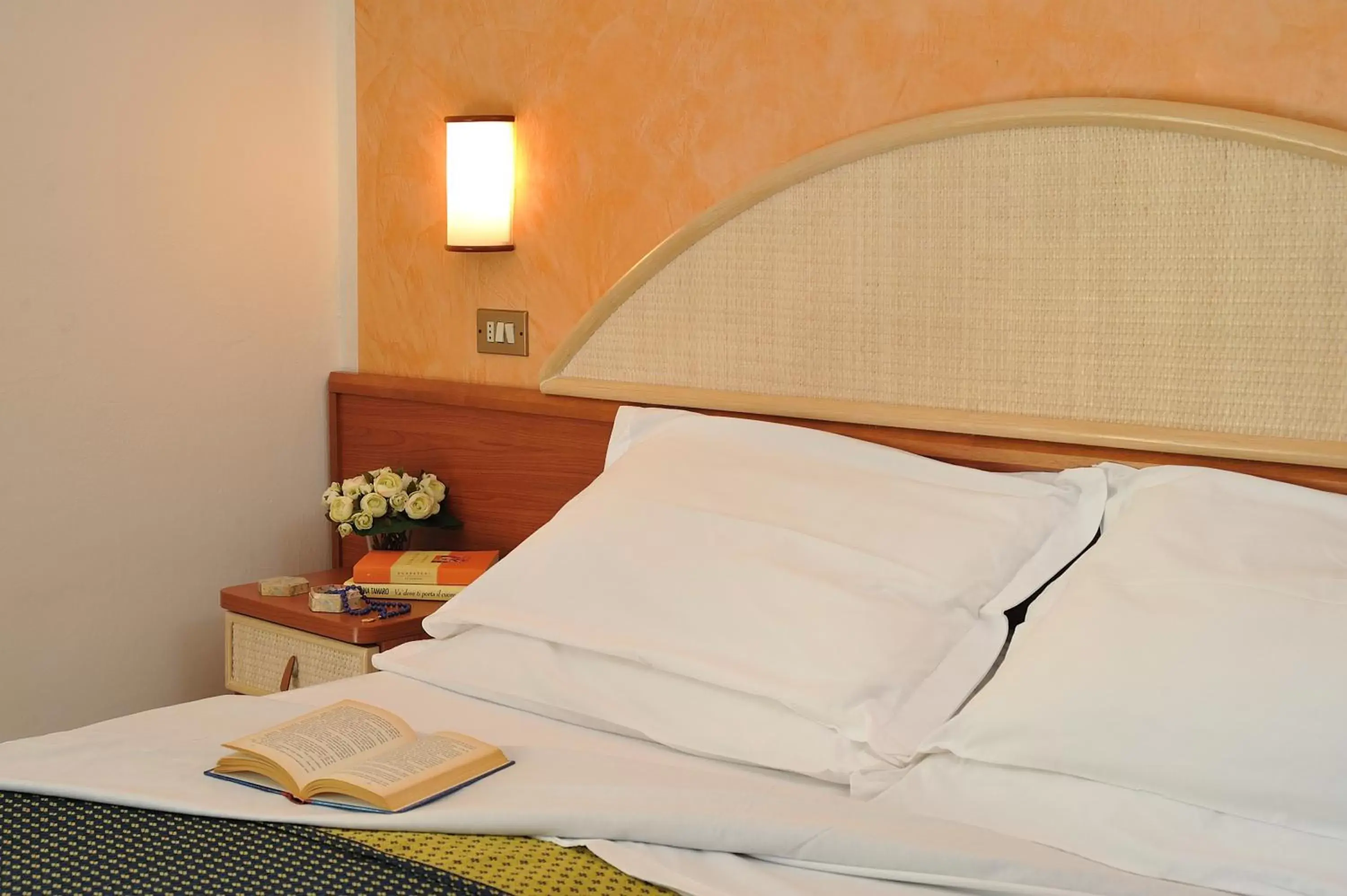 Bed in Hotel Adria