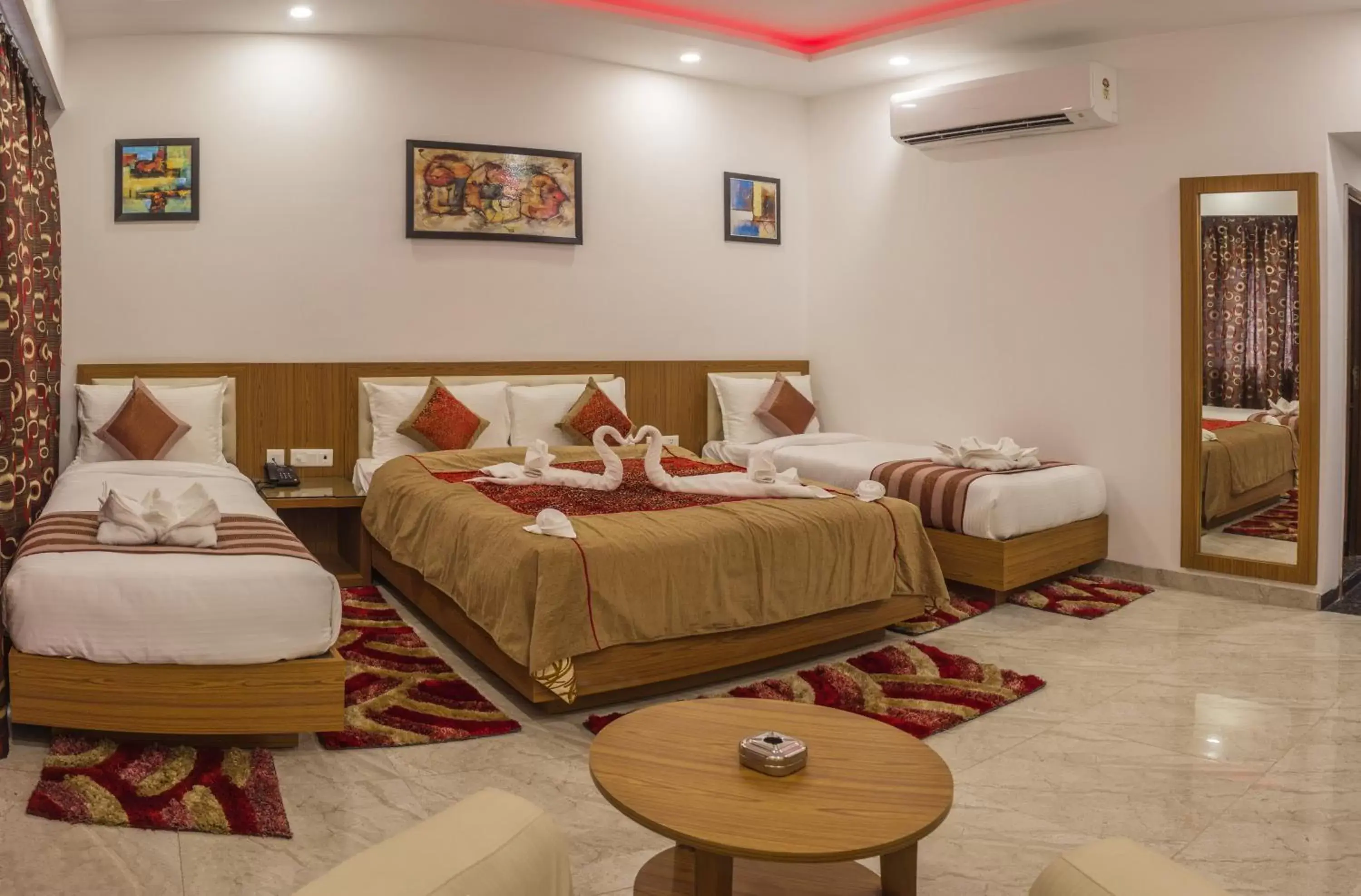 Bed in Hotel Suktara International Bed in Hotel Suktara International