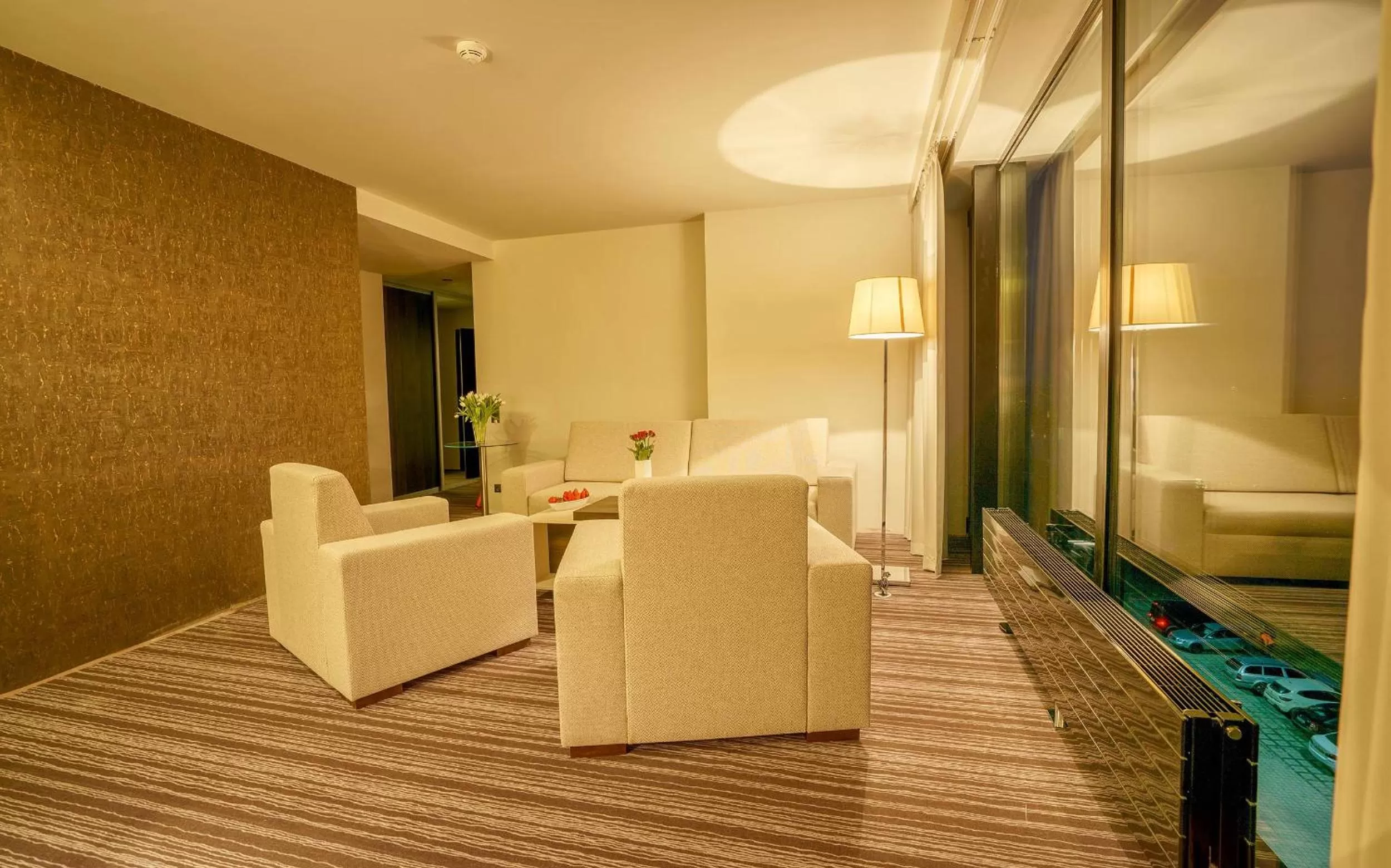 Seating area in Horizont Resort