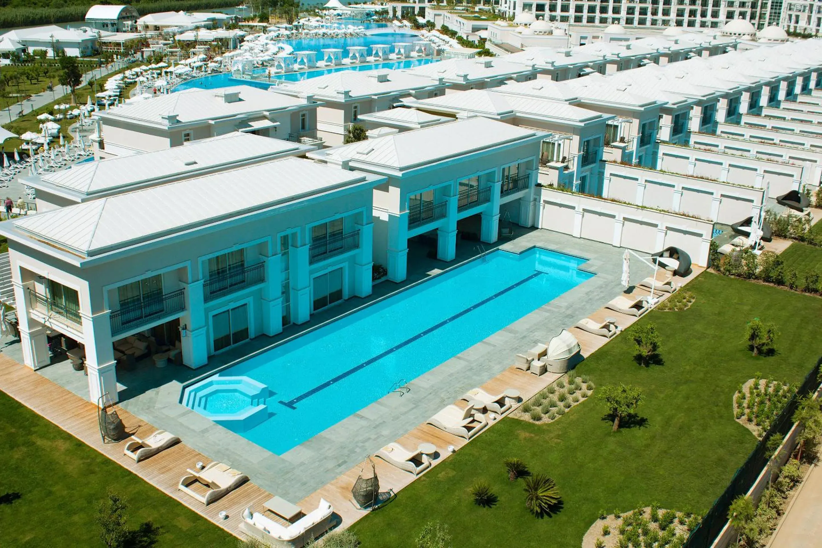 View (from property/room), Pool View in Titanic Deluxe Belek