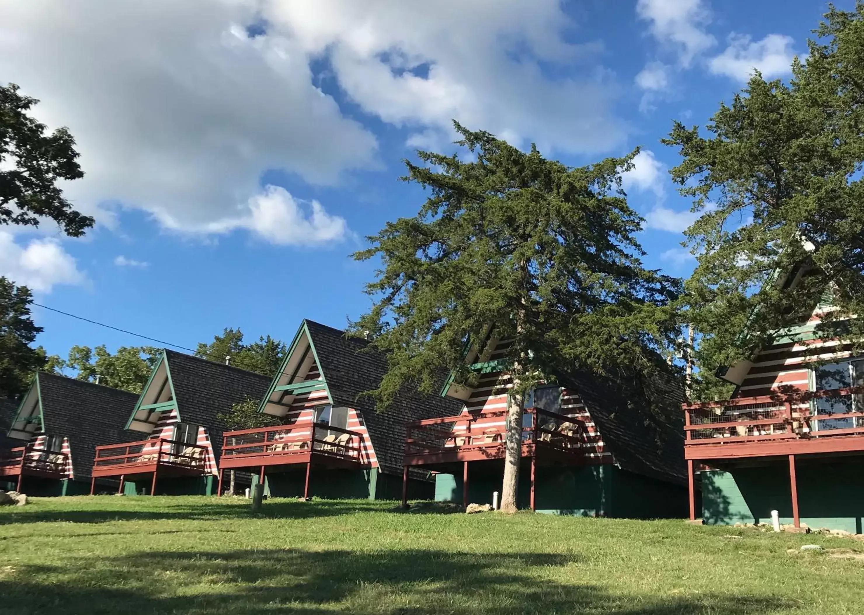 Property building in Calm Waters Resort Property building in Calm Waters Resort