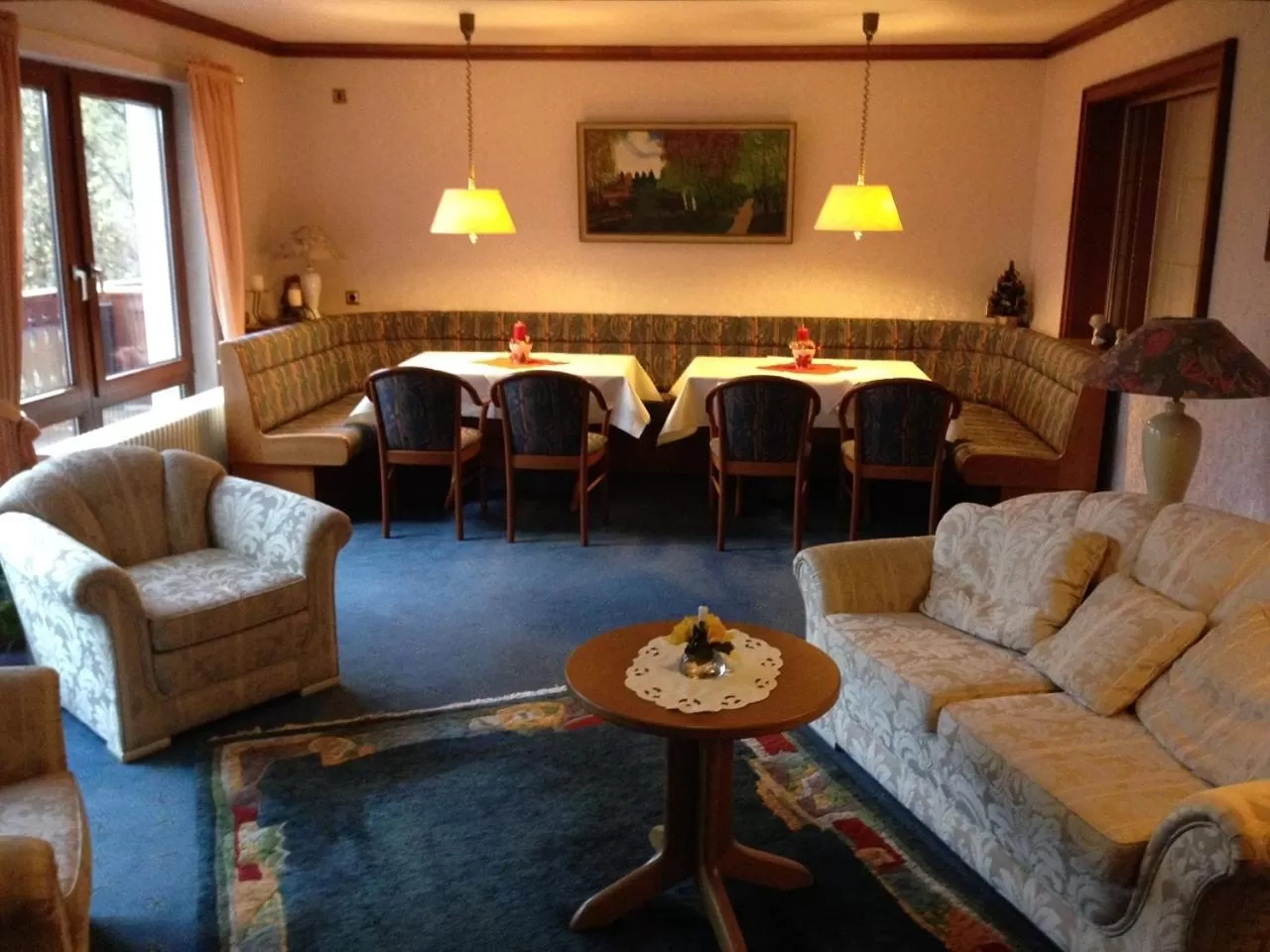 Lounge or bar in Hotel Sonnenhof