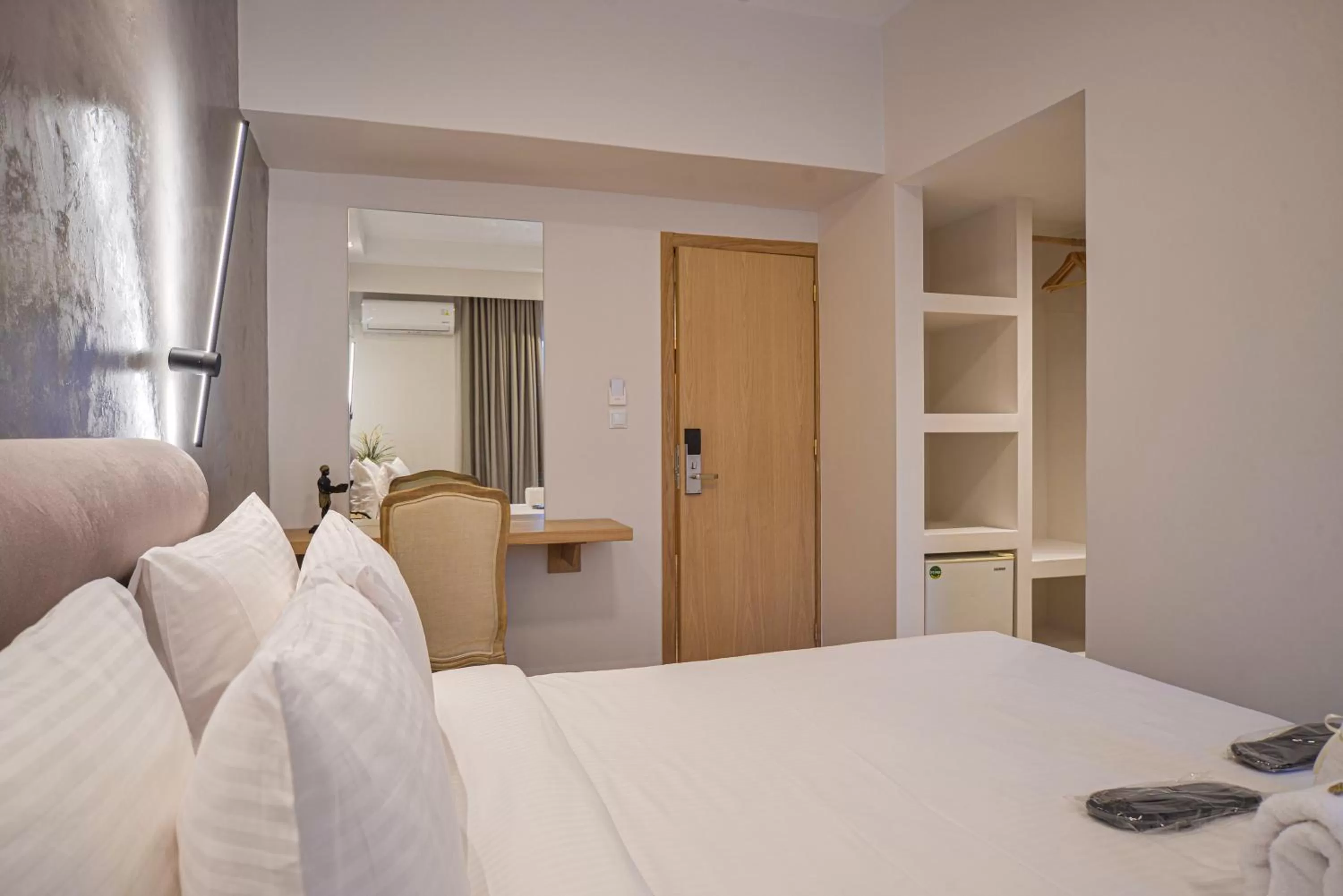 Bedroom, Bed in Anixi Hotel by AP