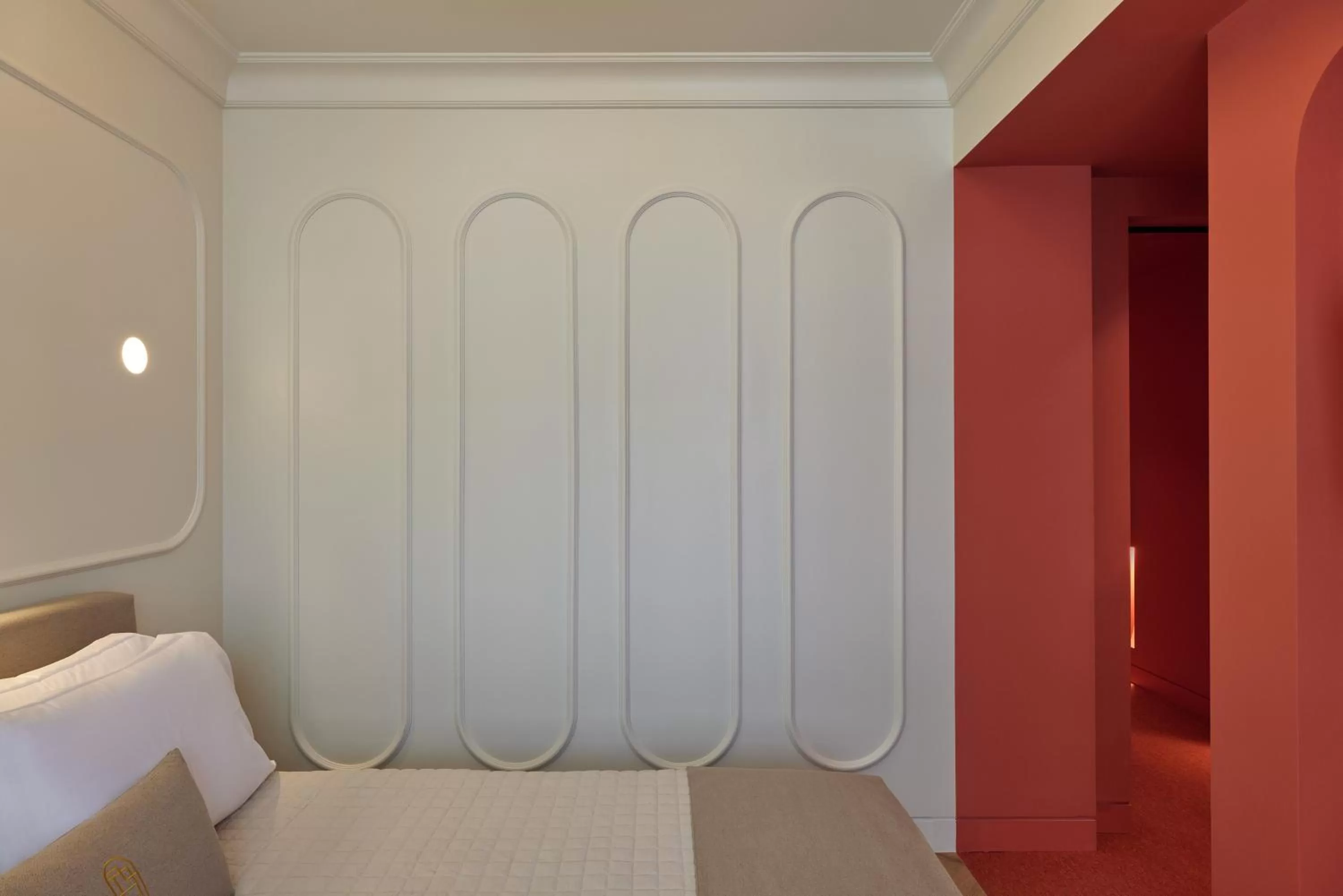 Bed in DWELL - Elegant City Stay