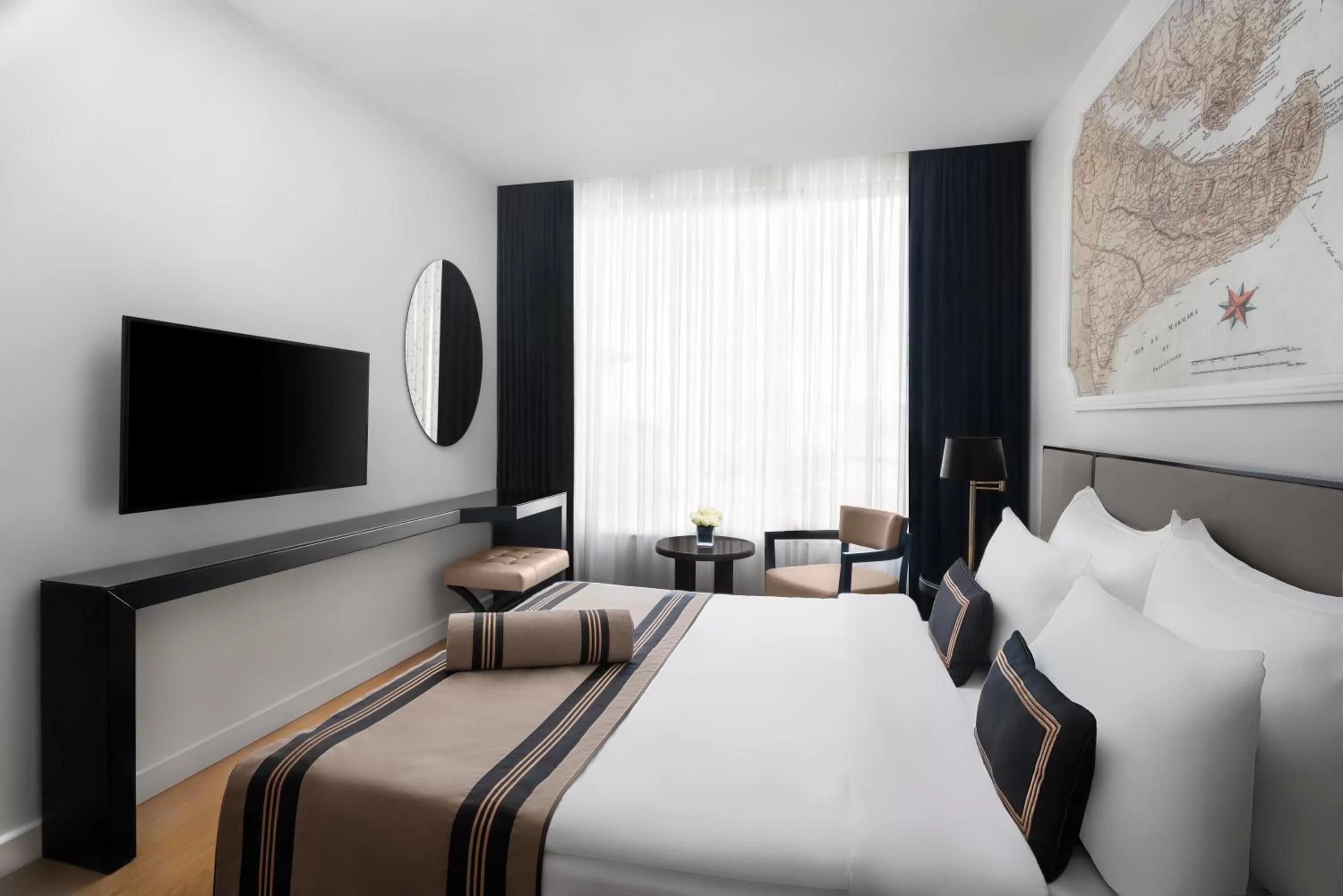 Bed in AKKA Lush Hotel Taksim