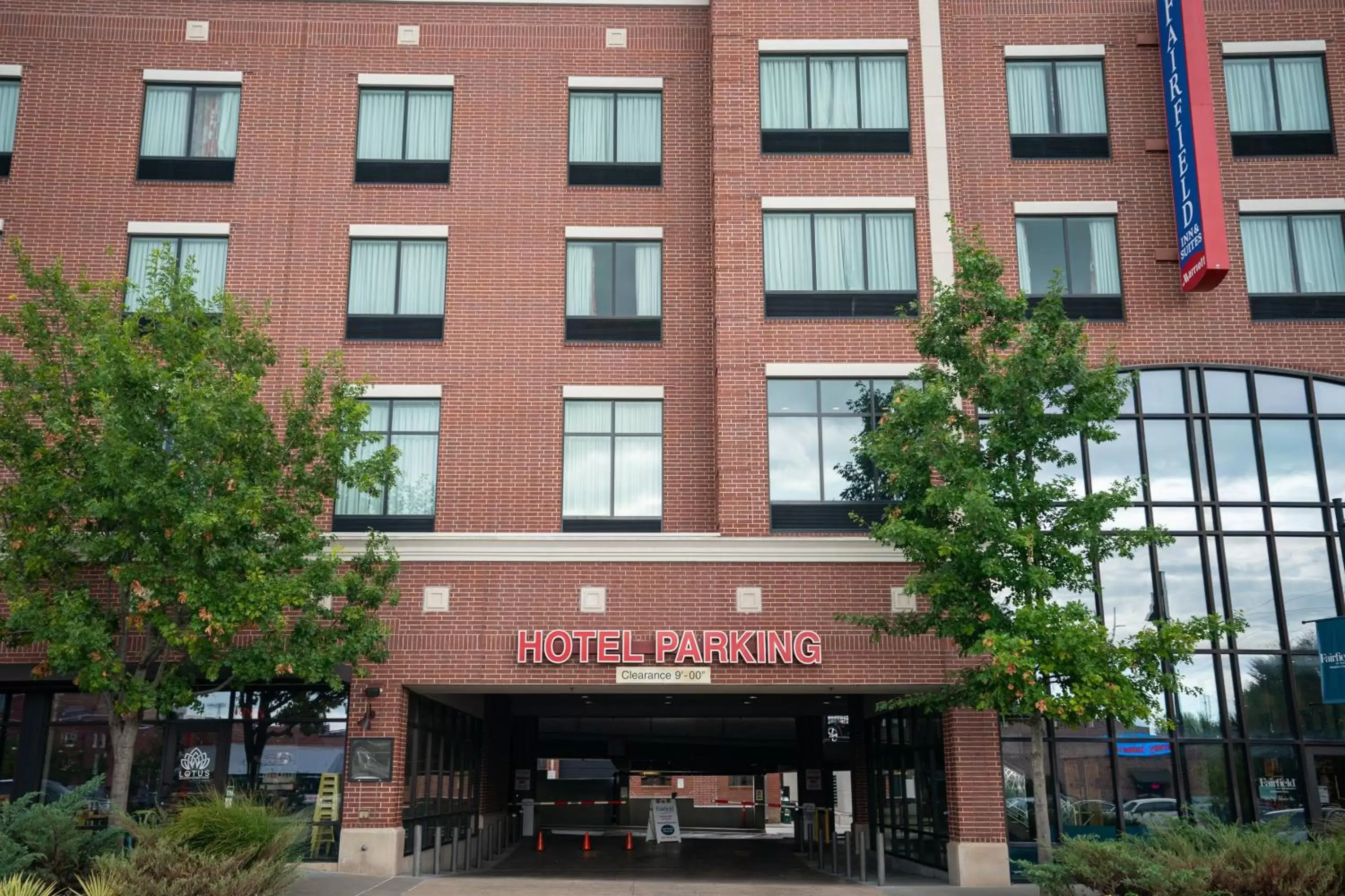 Parking, Property Building in Fairfield Inn & Suites Tulsa Downtown Arts District