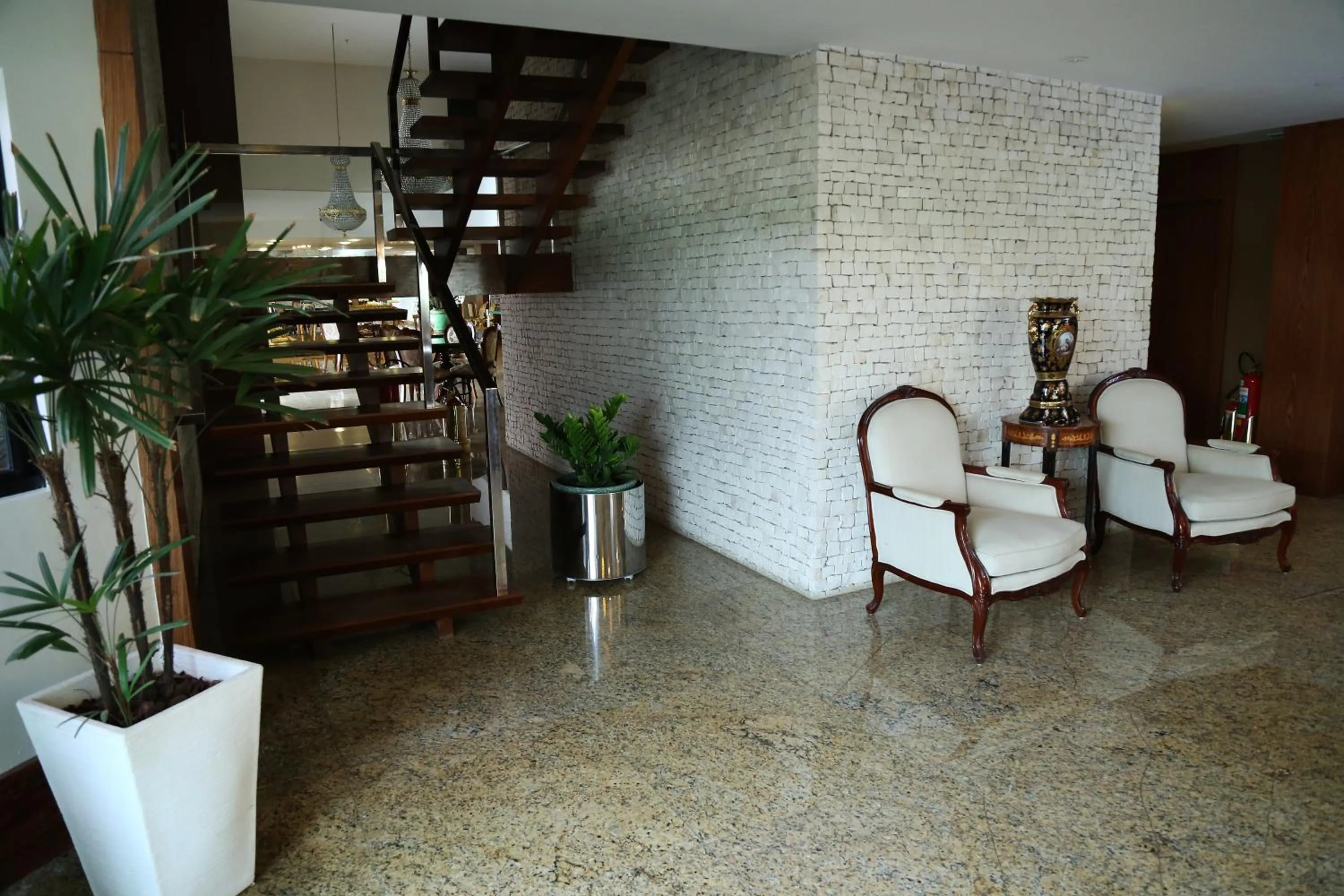 Lobby or reception in Garbos Trade Hotel