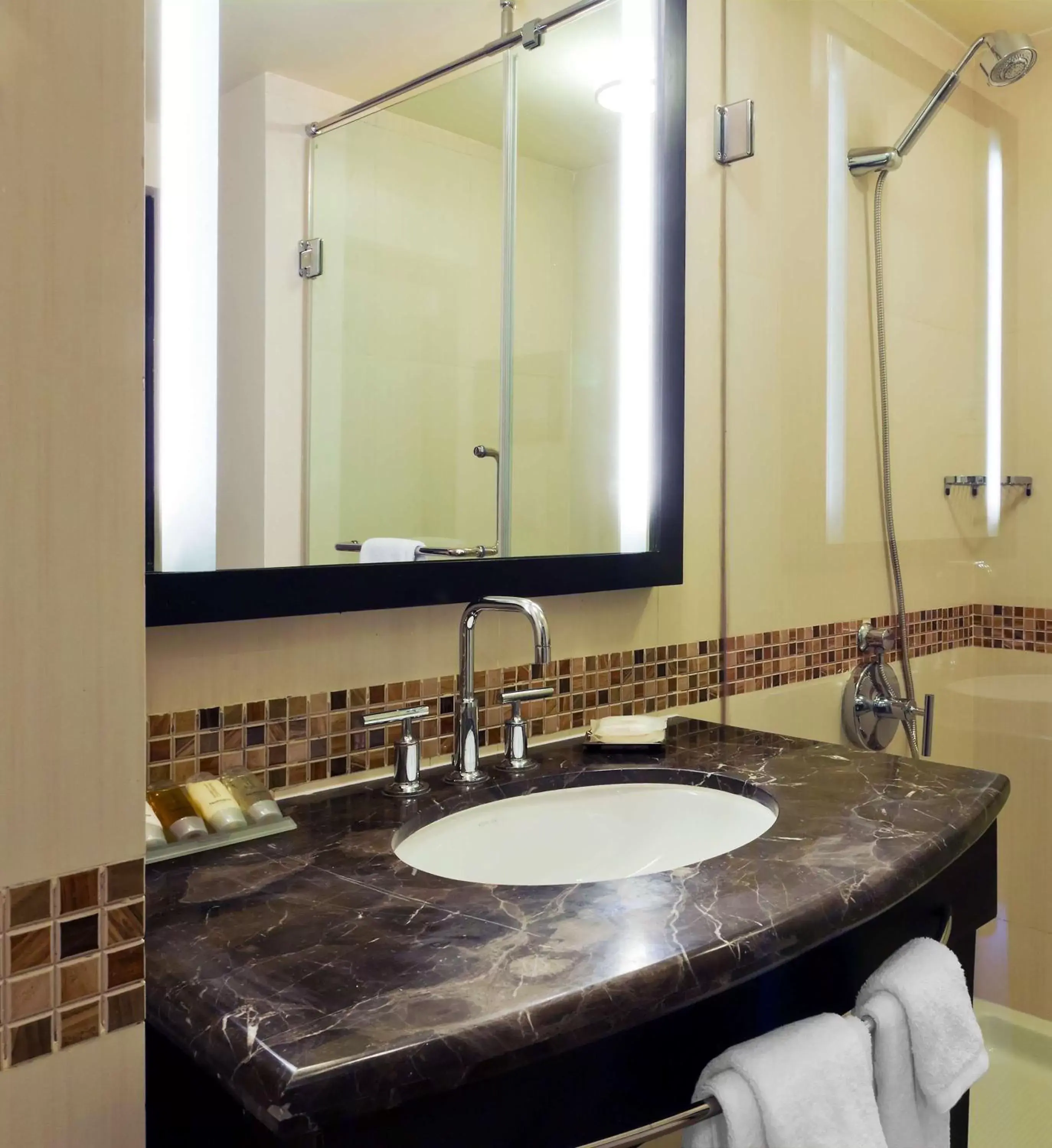 Bathroom in Hampton by Hilton Vadodara-Alkapuri