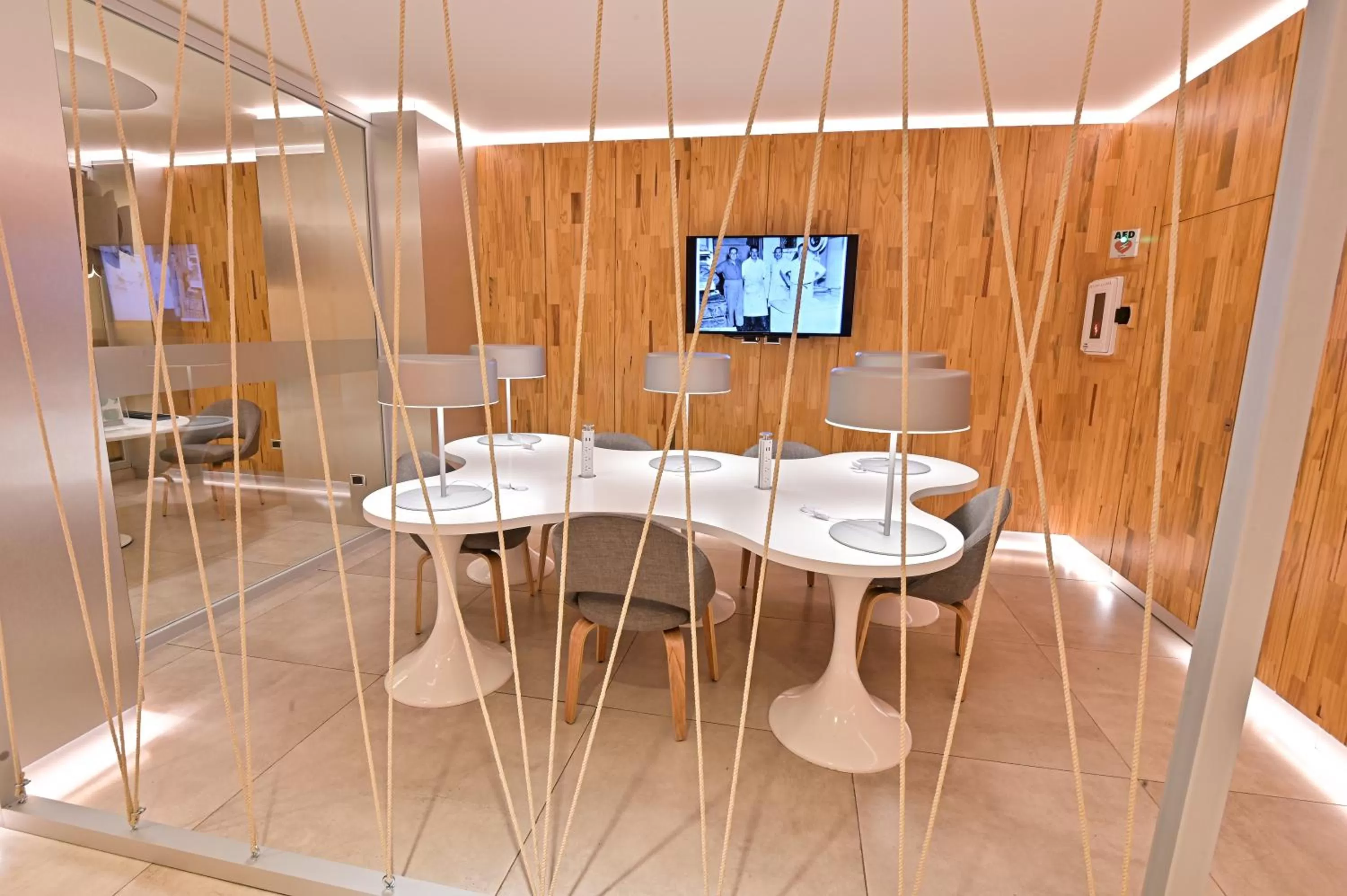 Seating area in Hotel Denver Mar del Plata