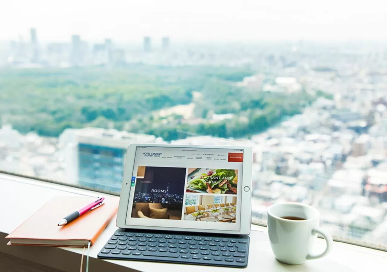 Garden view in Odakyu Hotel Century Southern Tower