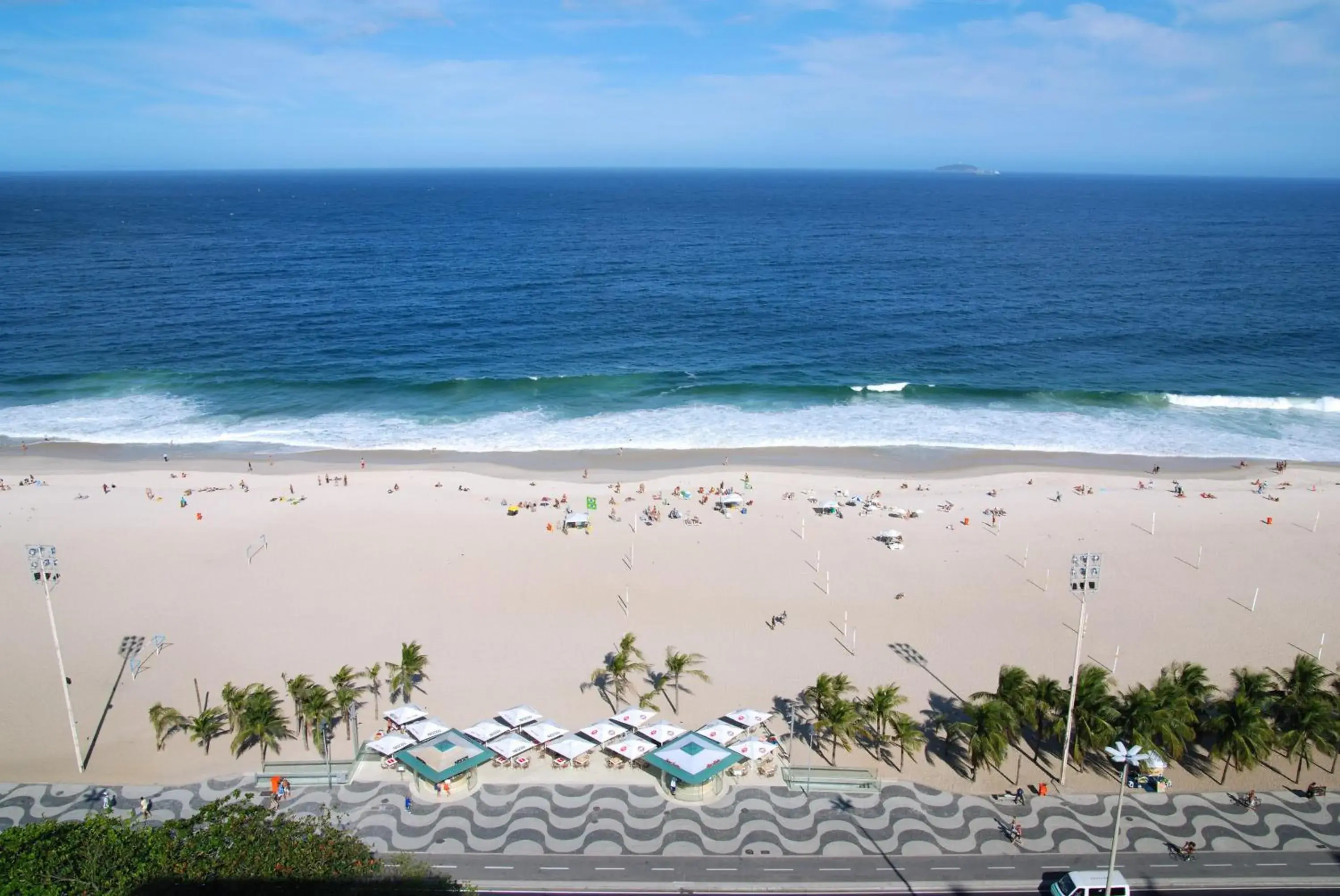 View (from property/room), Beach in Windsor Excelsior Copacabana
