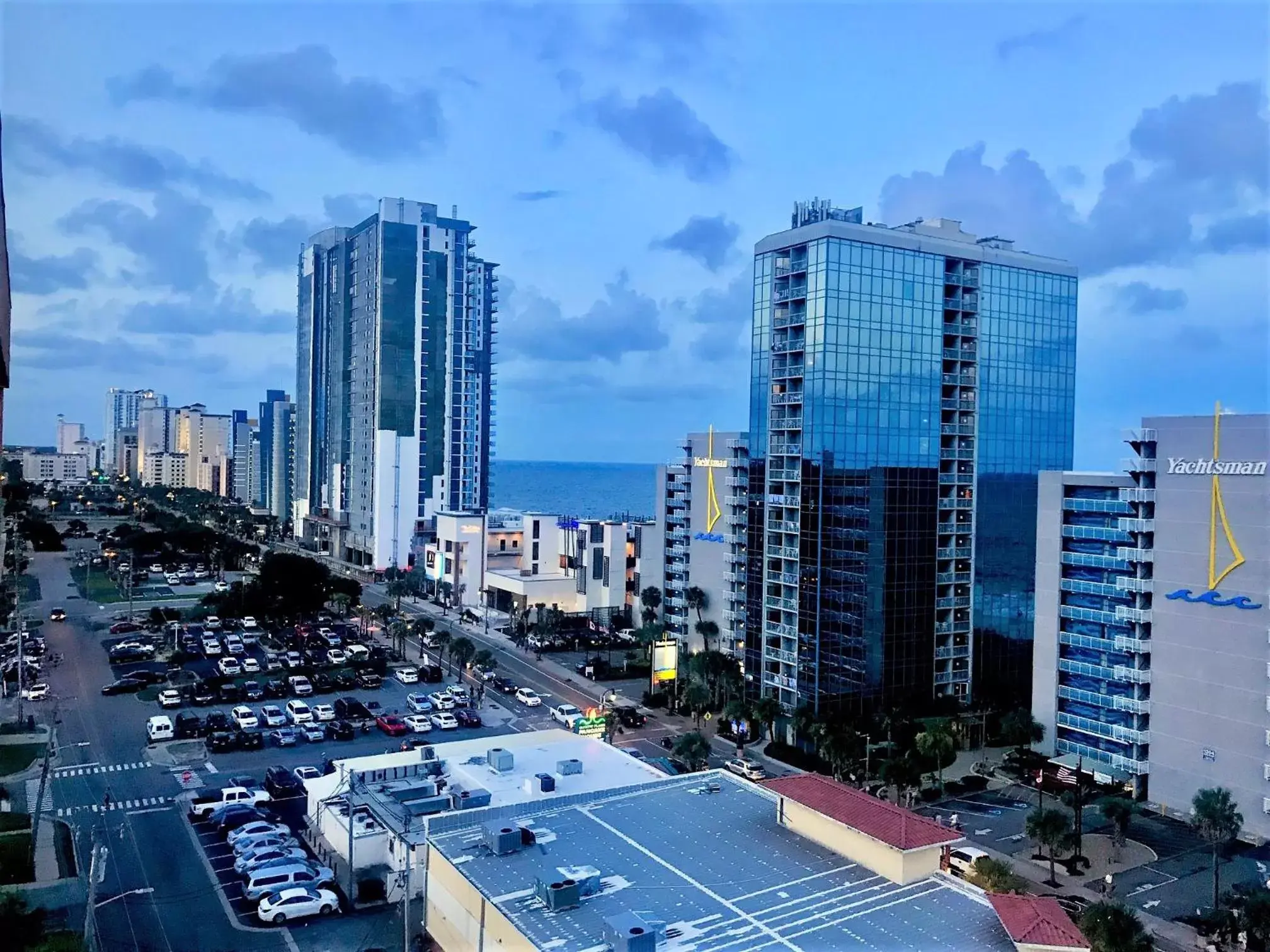 City view in Aqua Beach Inn