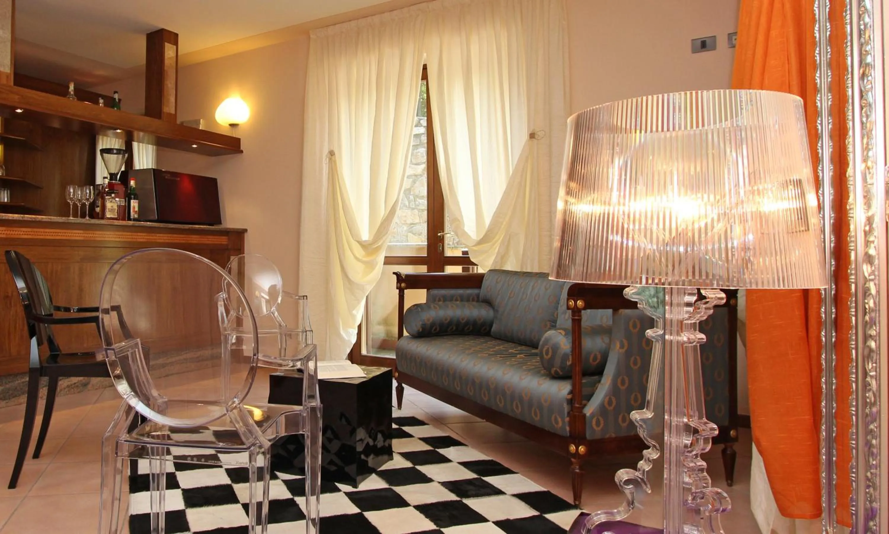 Lobby or reception in Hotel Garnì Al Poggio