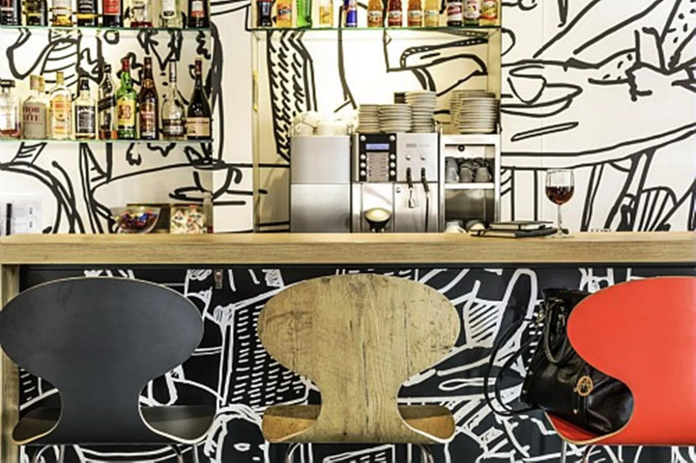 Lounge or bar in Ibis Warszawa Ostrobramska