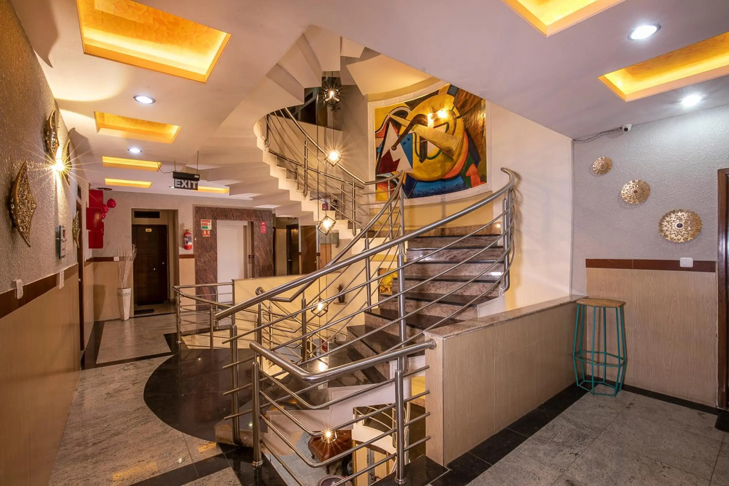 Property building, Lobby/Reception in Aishwarya Residency