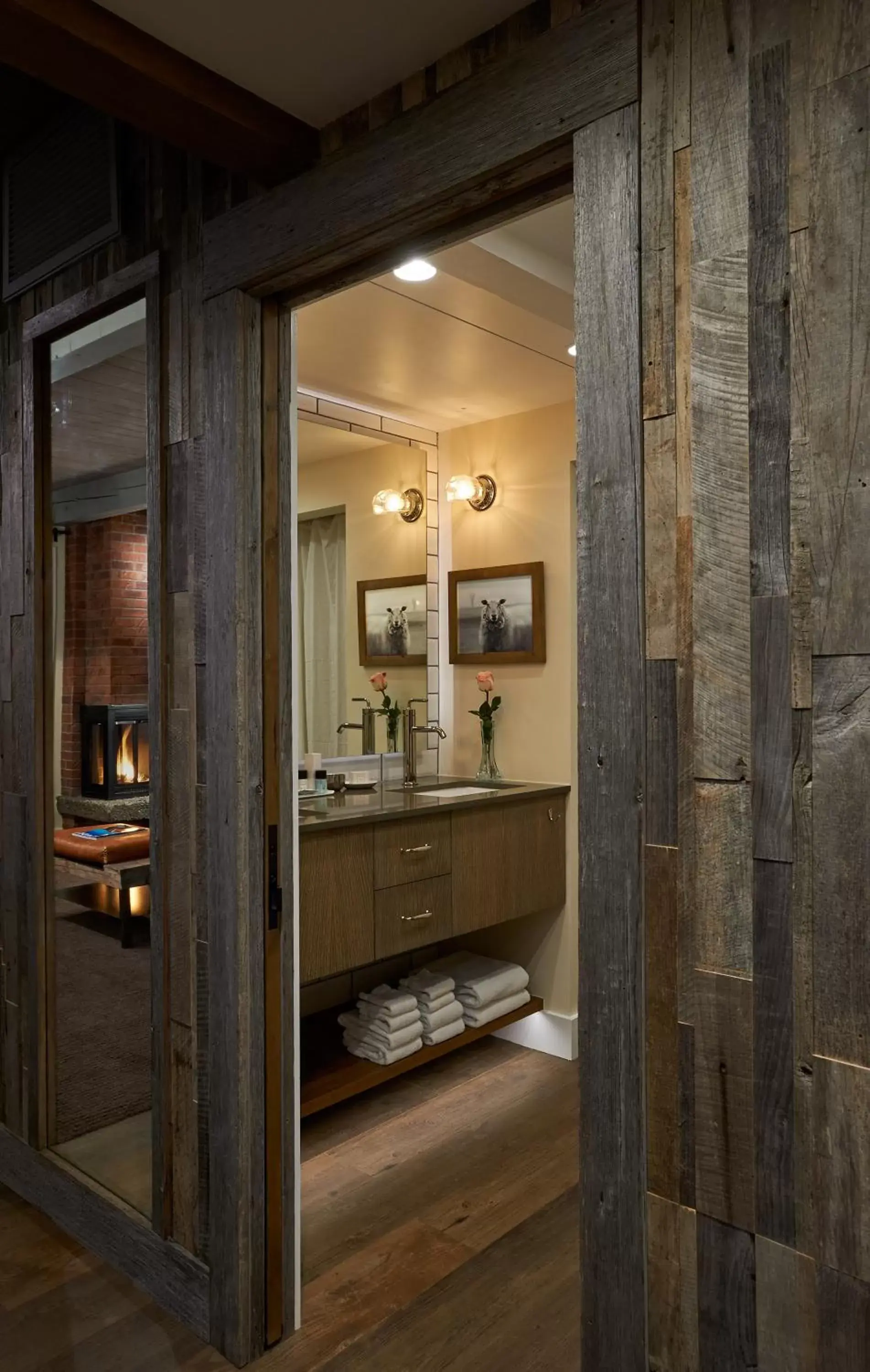 Bathroom in Aspen Square Condominium Hotel