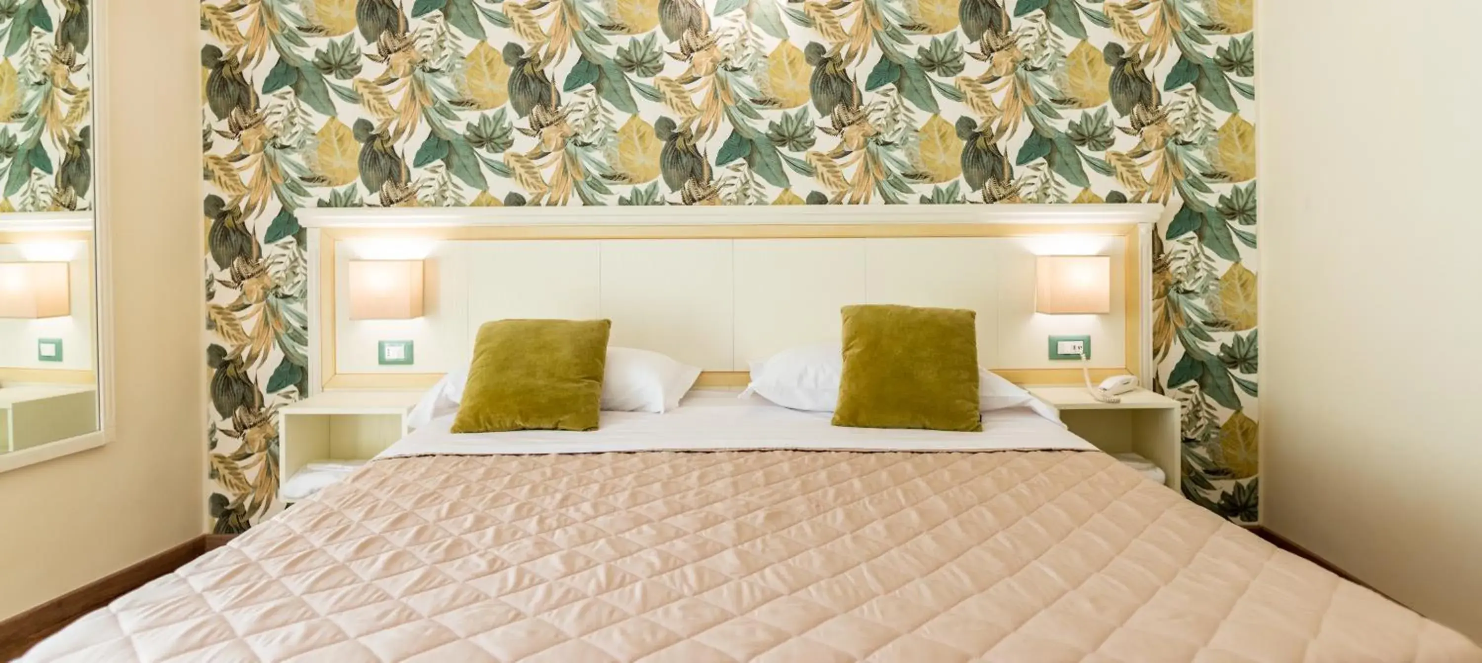 Bed in Hotel Corso Bed in Hotel Corso