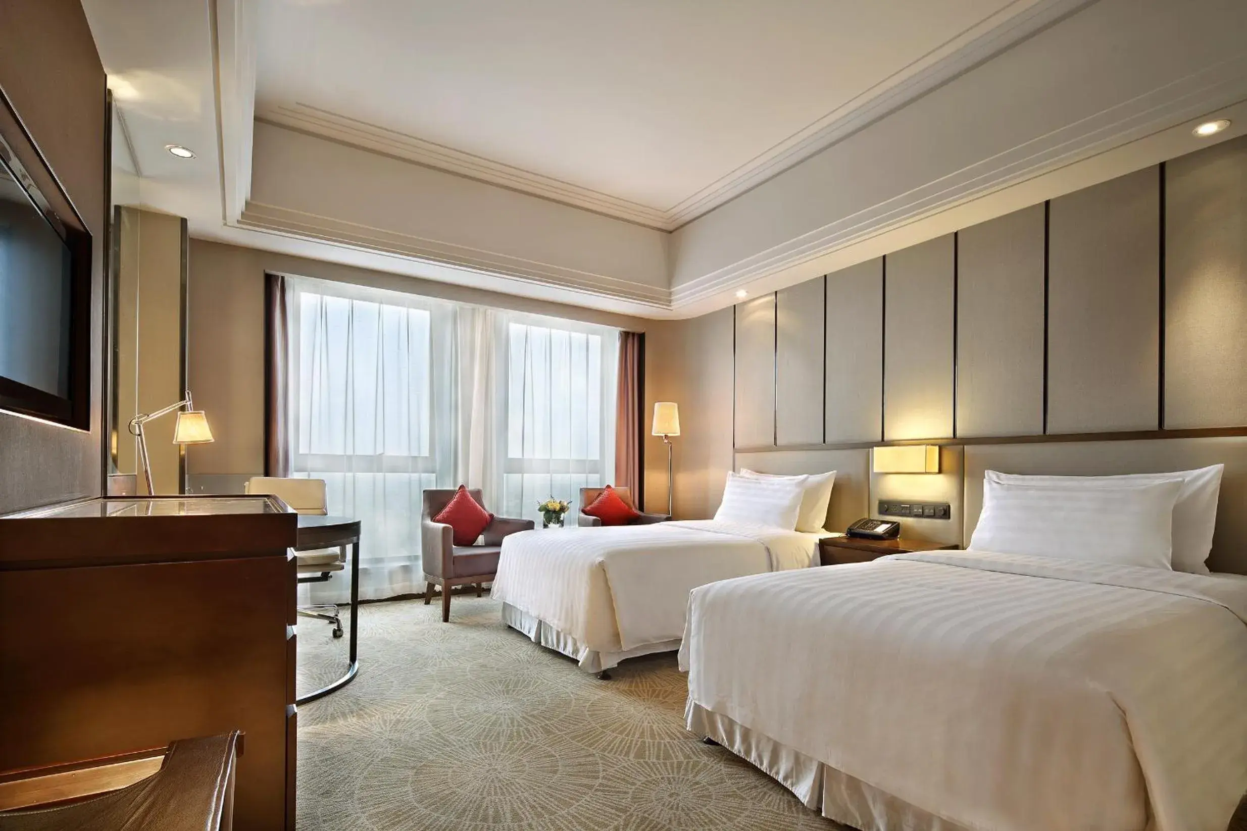 Day, Bed in The Qube Hotel Xinqiao