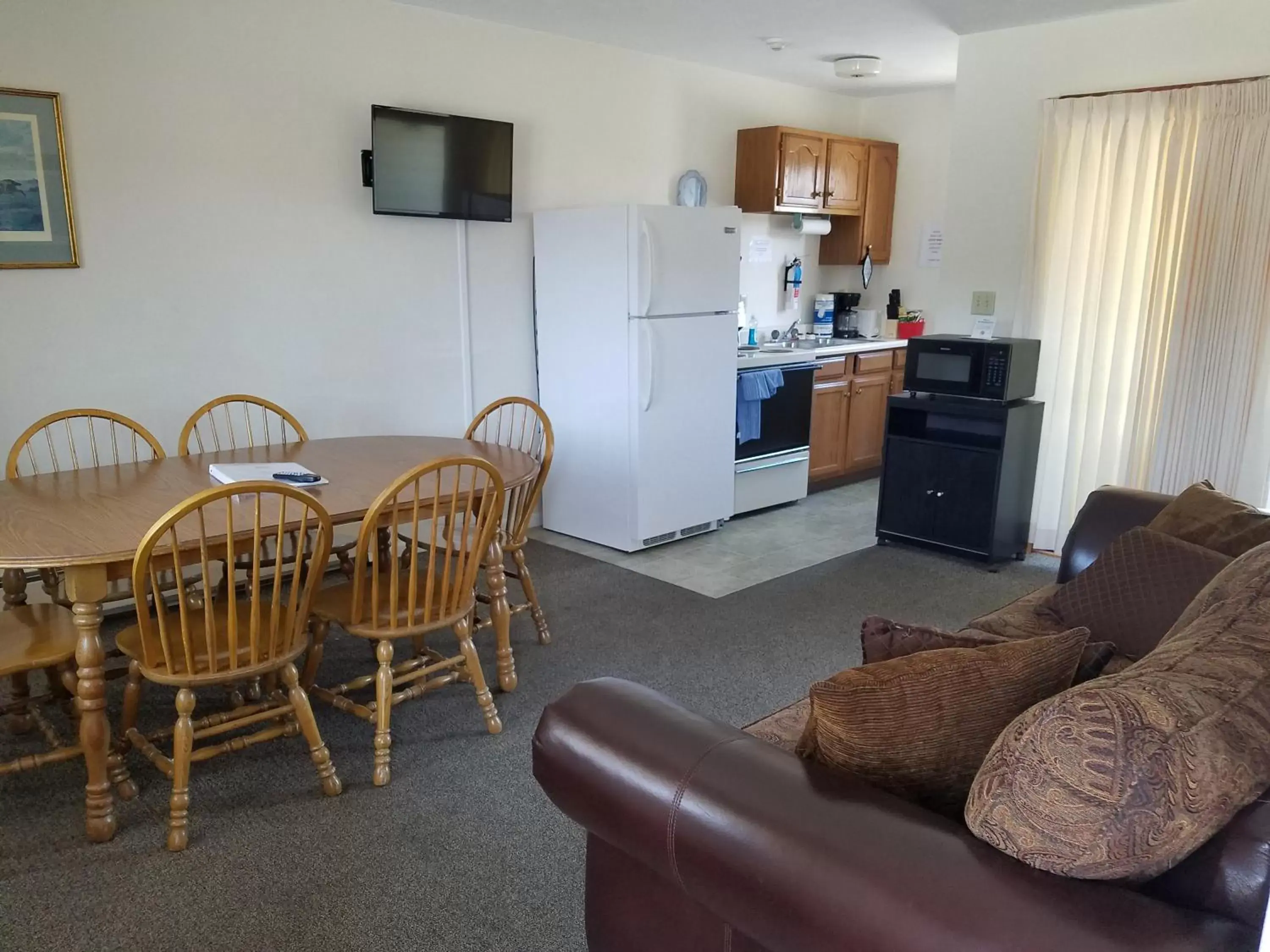 Seating Area in Clark's Beach Motel