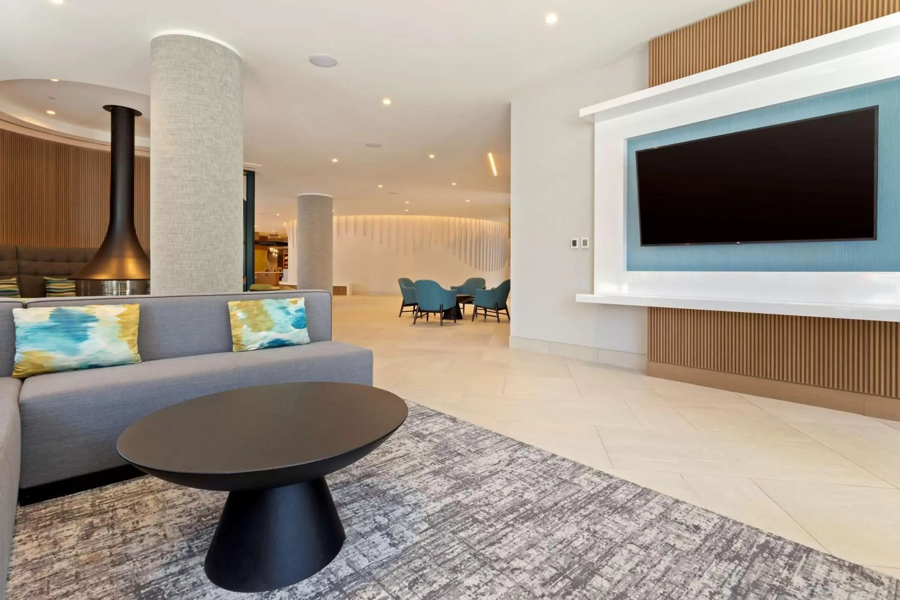 Lobby or reception in Hilton Garden Inn Boston Brookline, Ma Lobby or reception in Hilton Garden Inn Boston Brookline, Ma