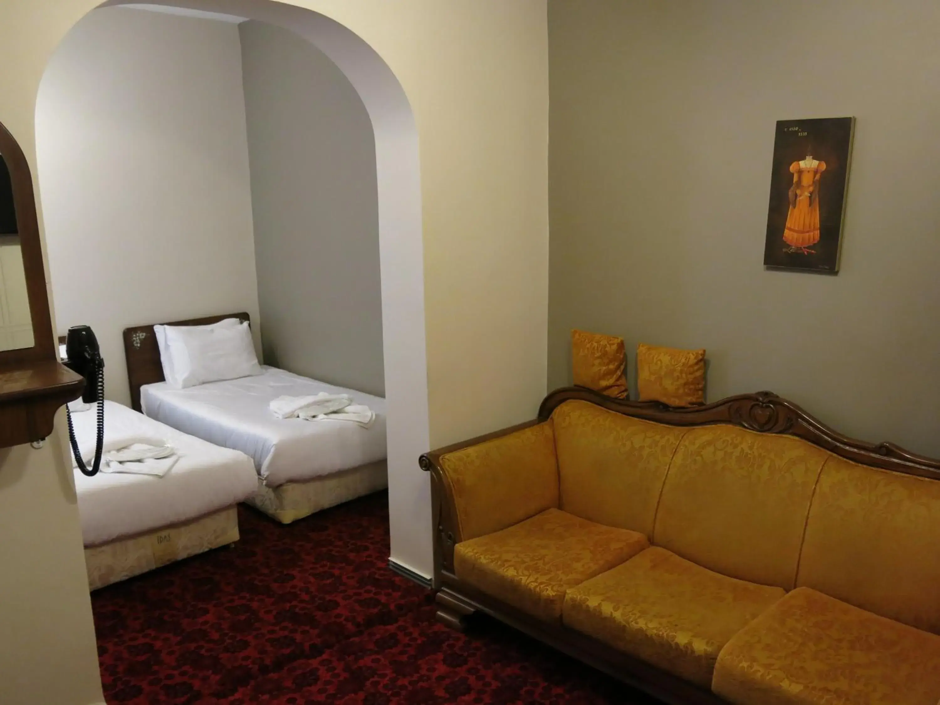 Bedroom, Bed in Hotel Sultanahmet