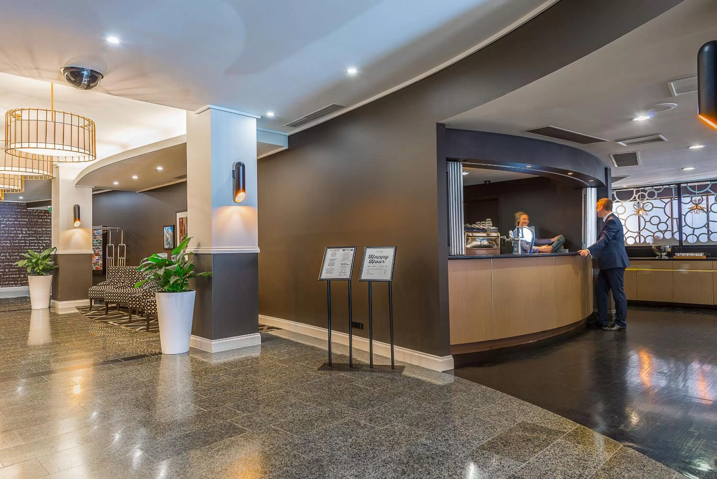 Lobby or reception in Mantra on Little Bourke Melbourne