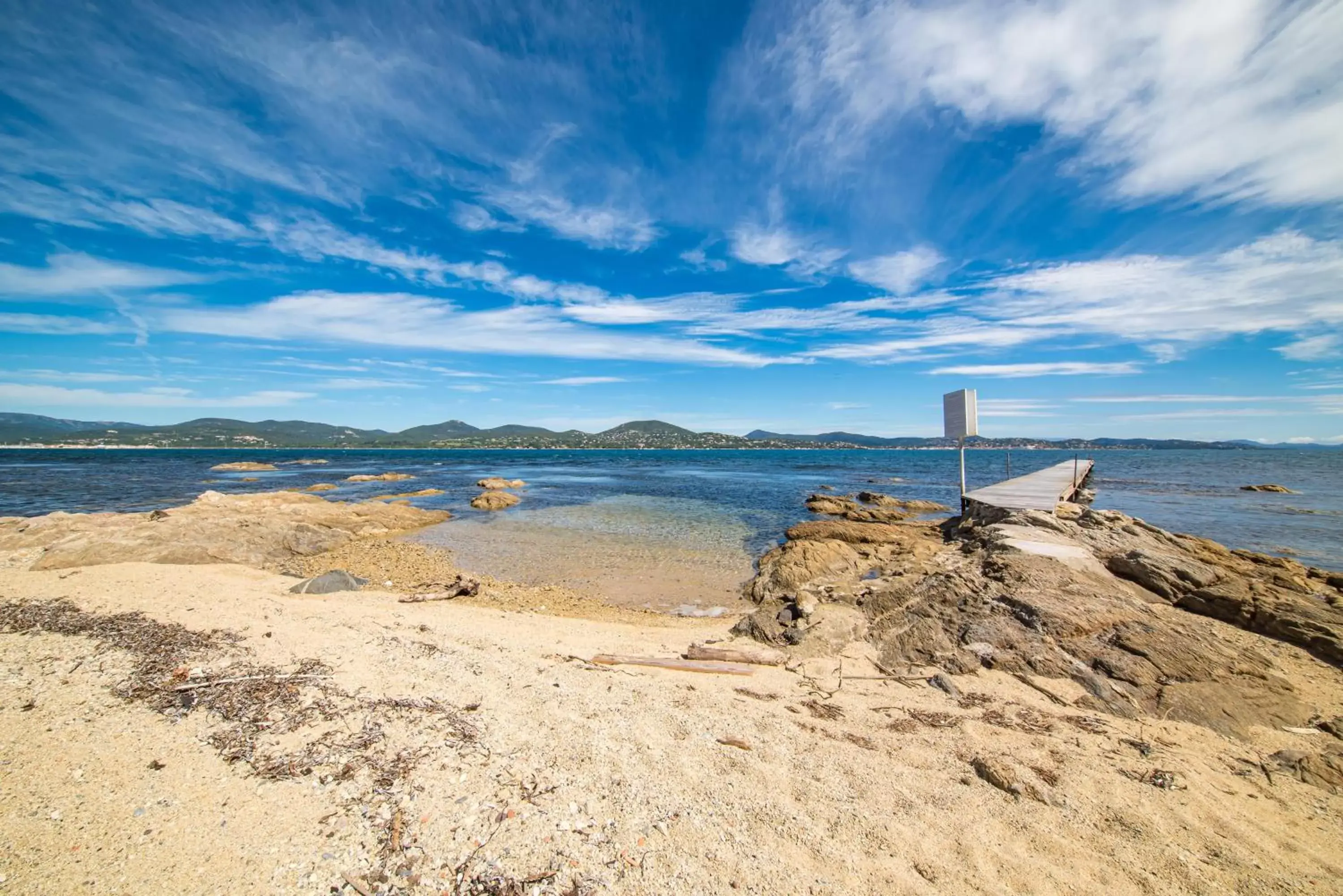 Beach in Hotel Brin d'Azur - Saint Tropez