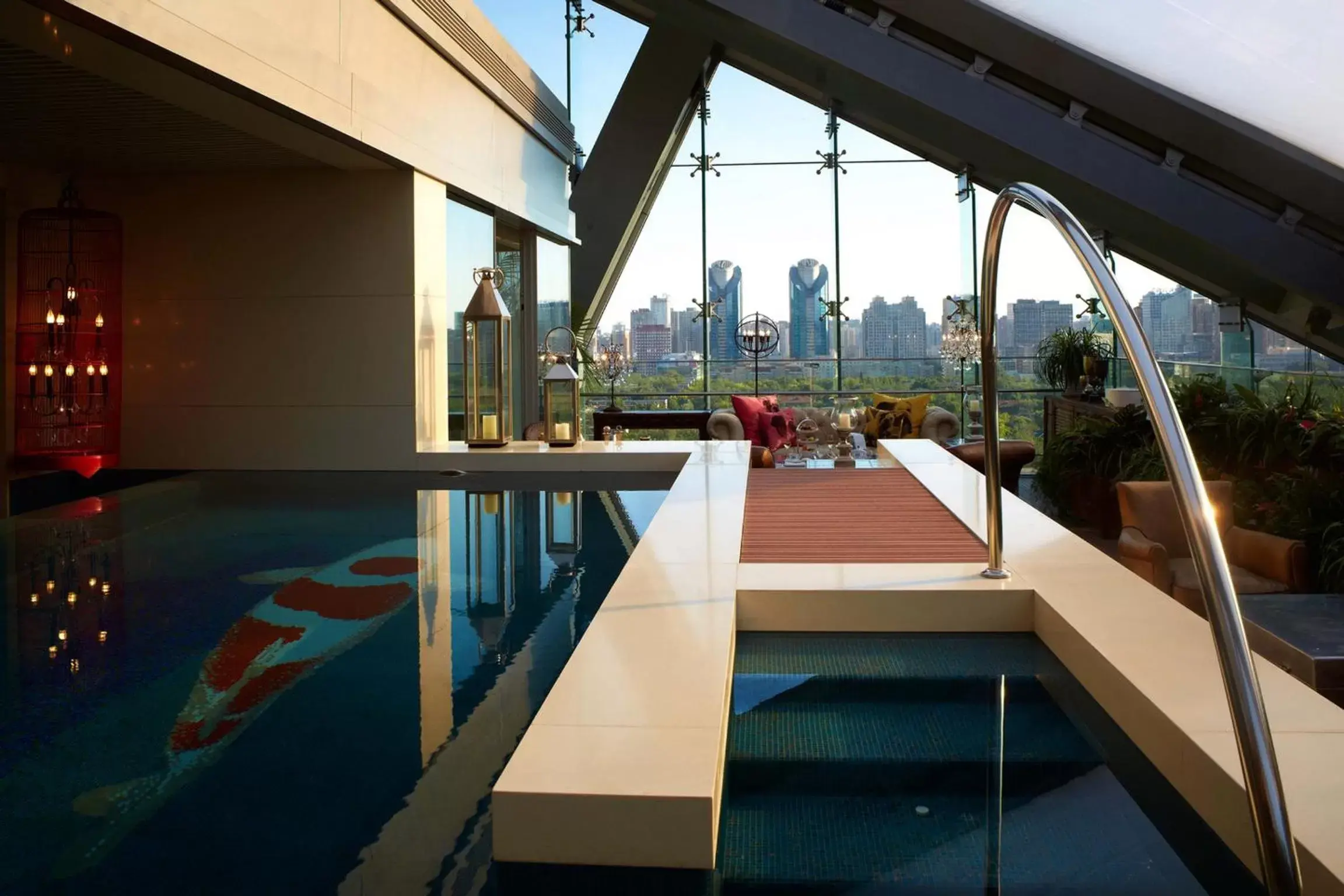 Swimming Pool in Hotel Éclat Beijing