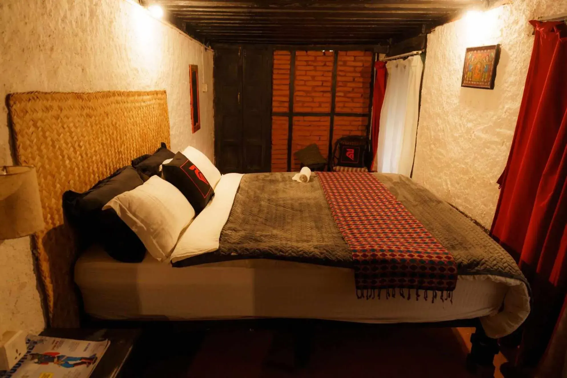Photo of the whole room, Bed in Hira Guest House