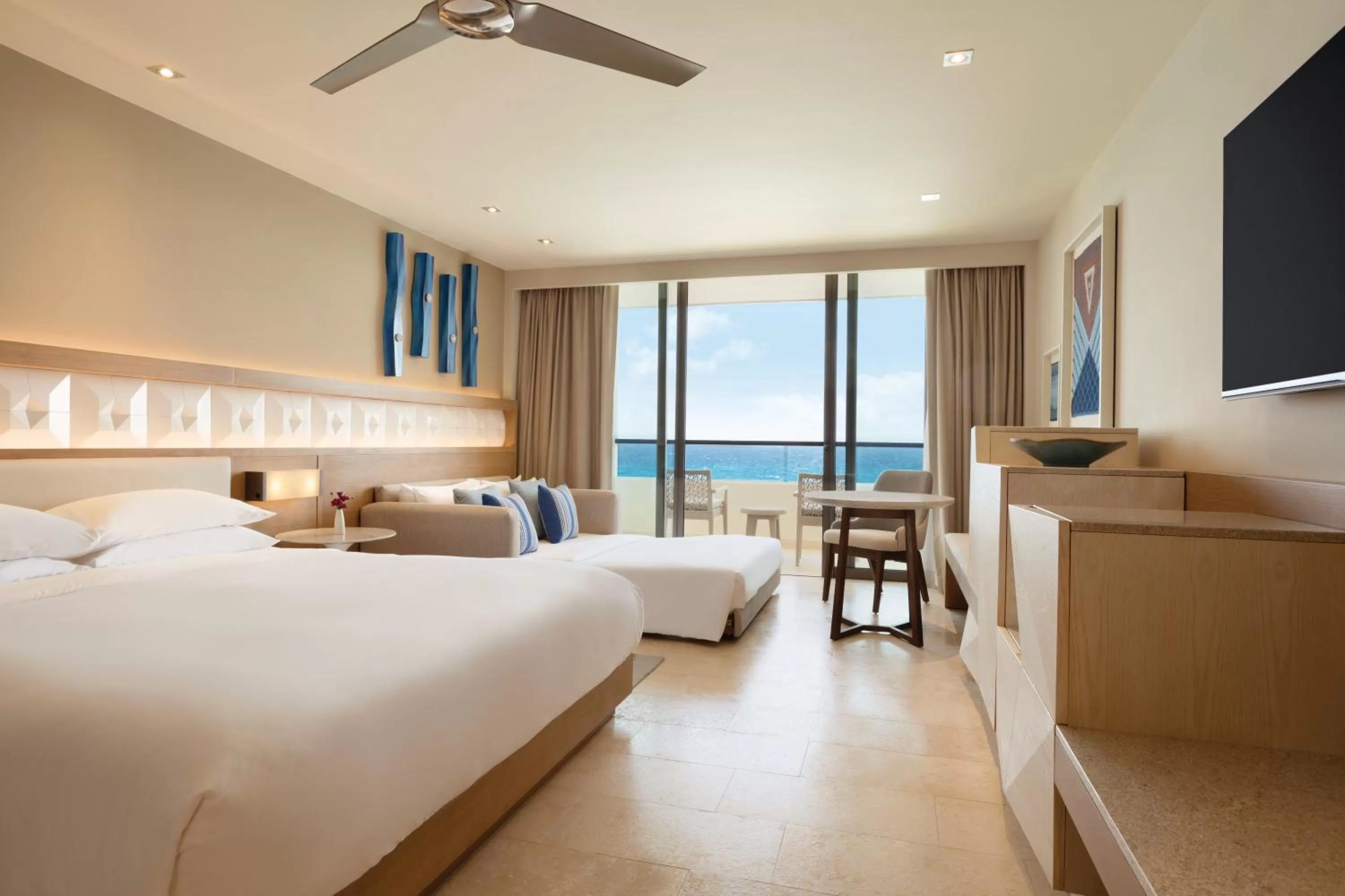 King Room with Sofa Bed - single occupancy - Oceanfront in Hyatt Ziva Cancun All-Inclusive