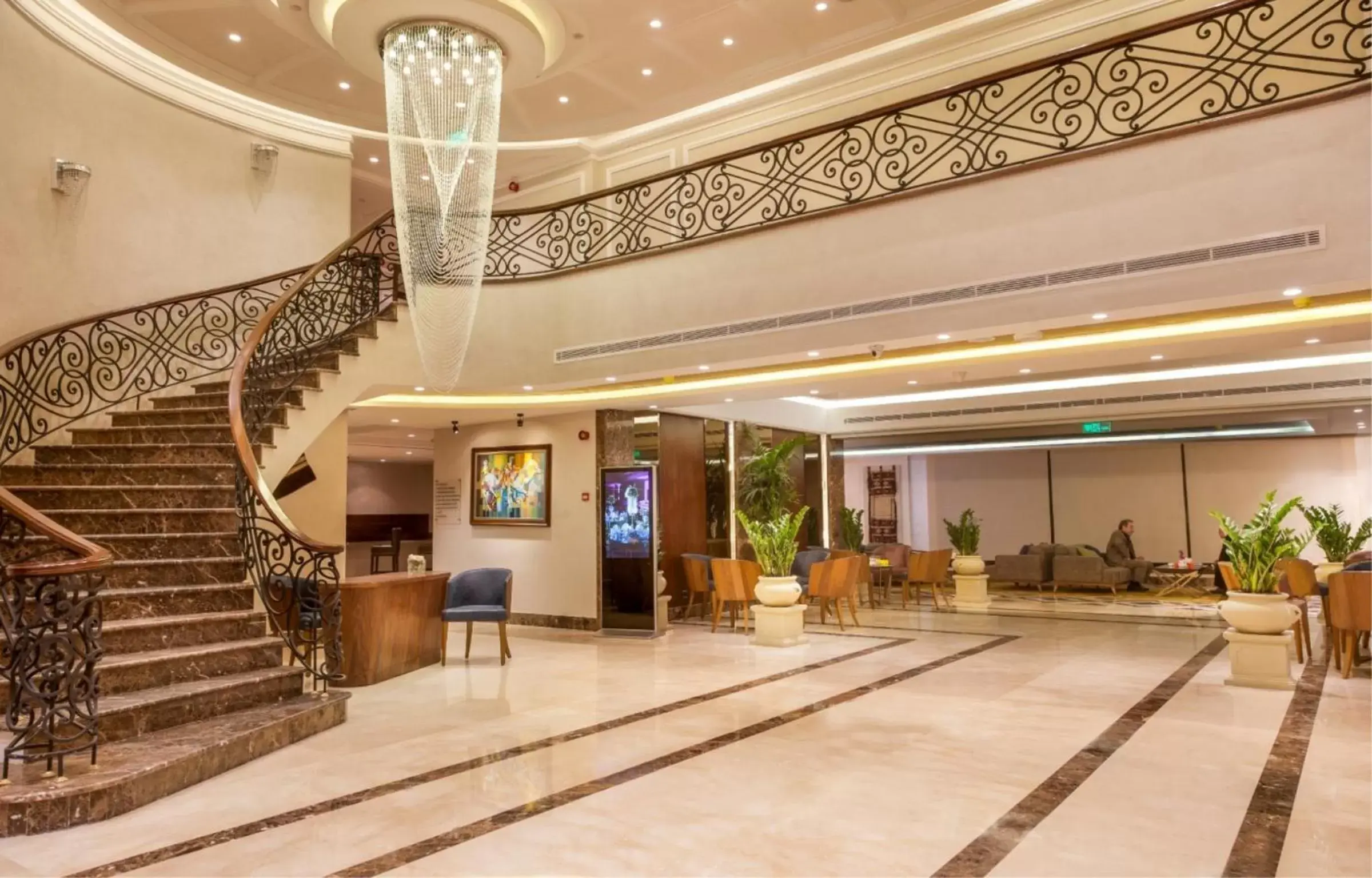 Lobby or reception, Lobby/Reception in Gerasa Hotel