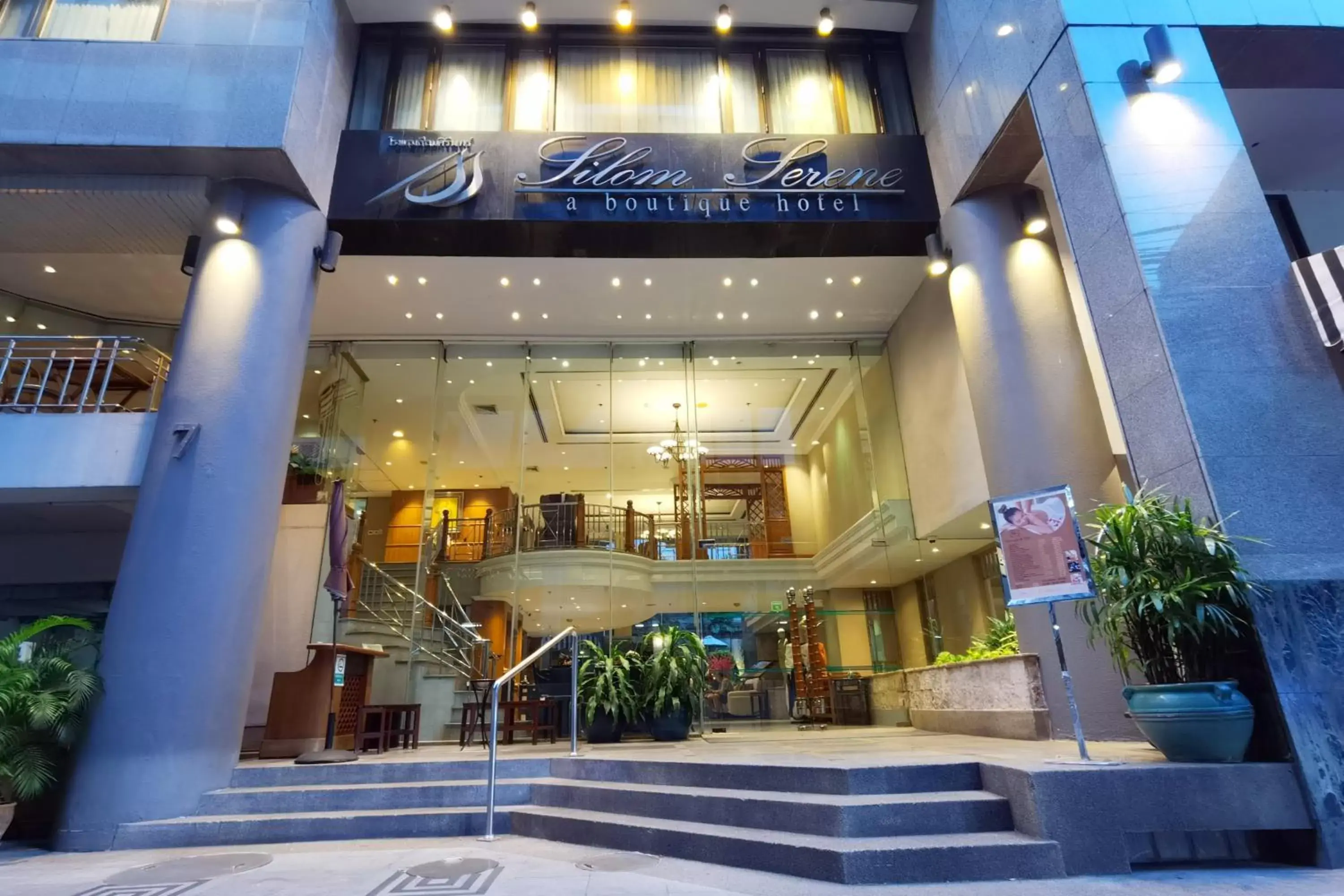 Property building in Silom Serene A Boutique Hotel - SHA Extra Plus