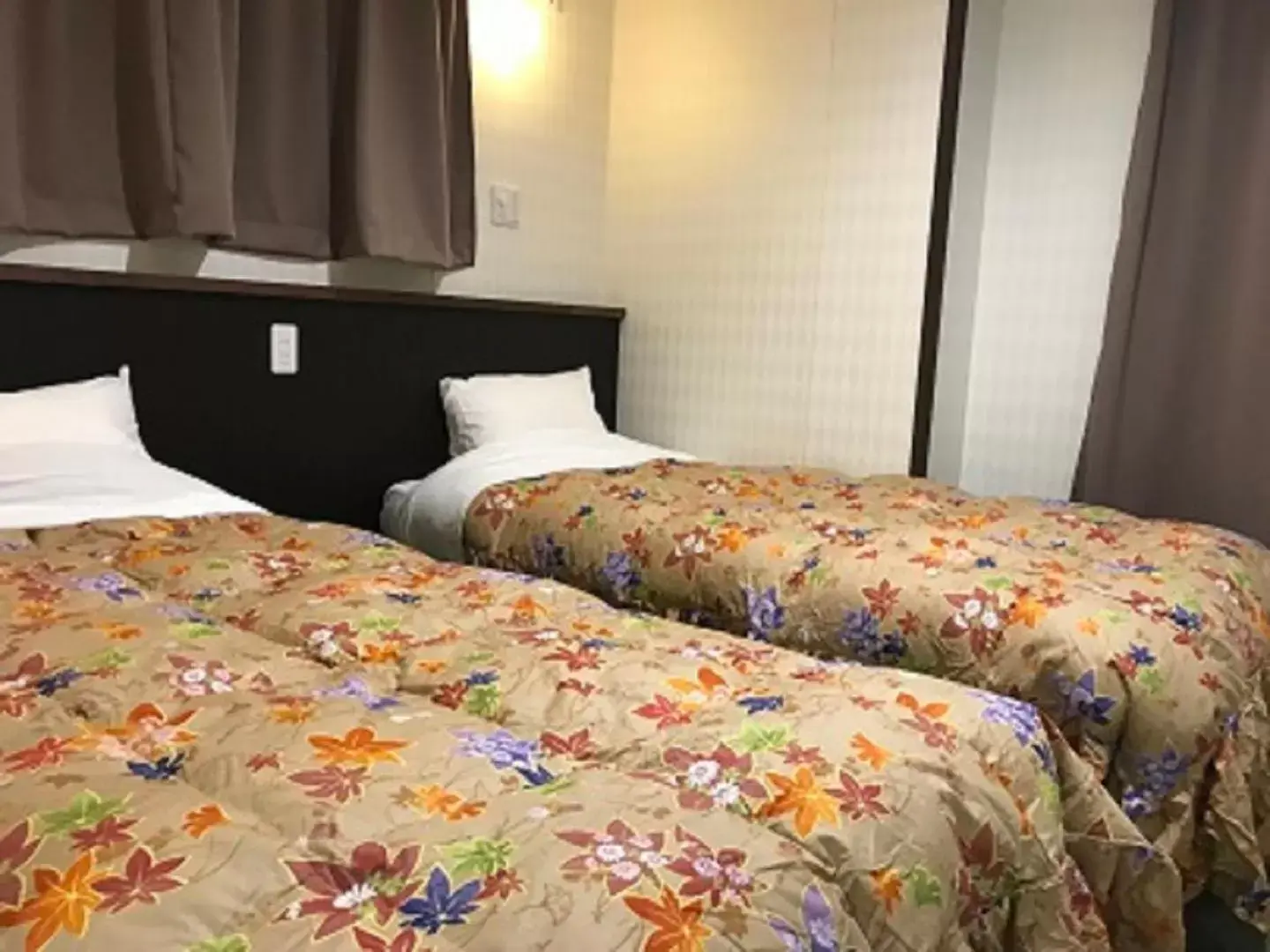 Bed in Hotel Famitic Nikko Station Bed in Hotel Famitic Nikko Station