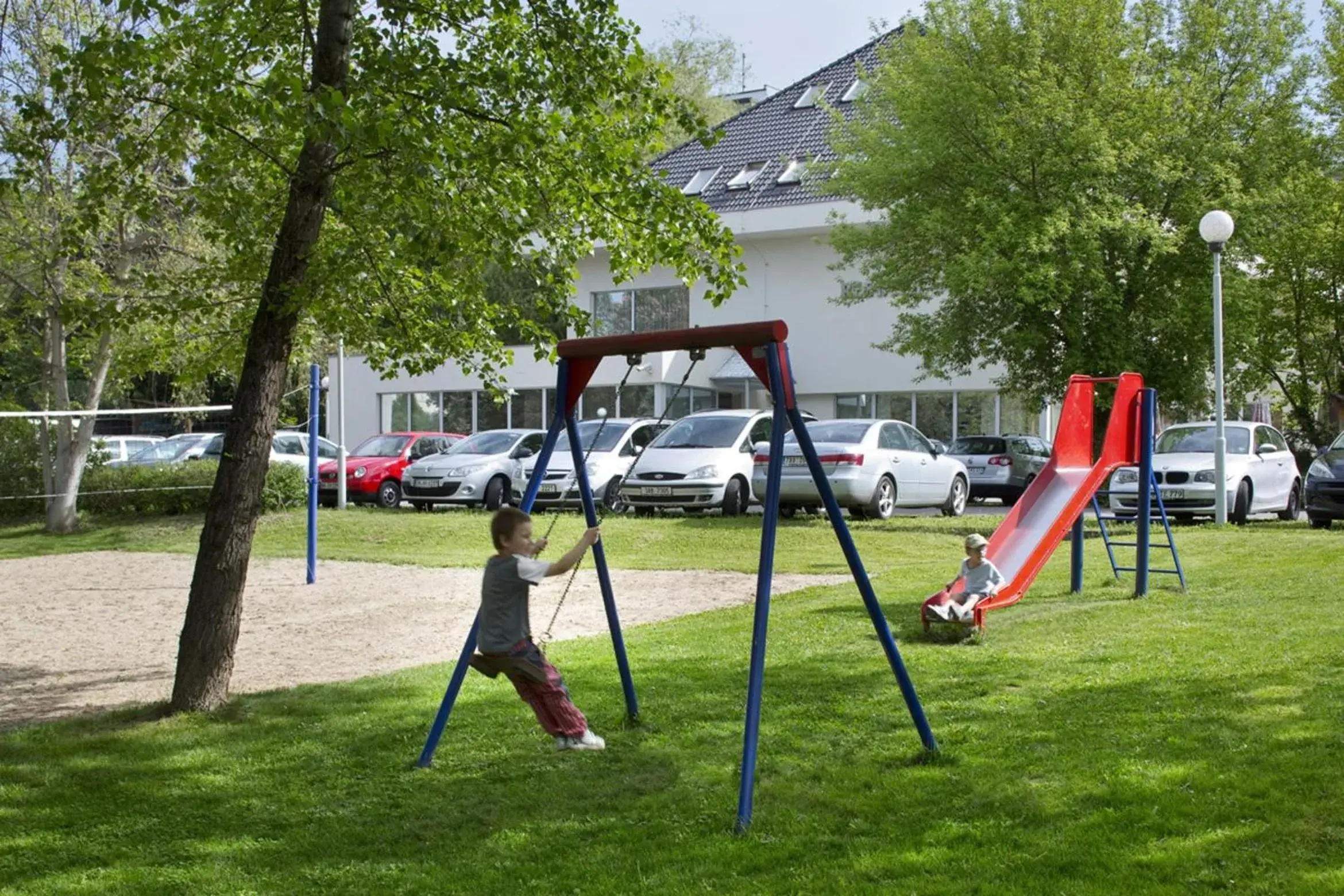 Natural landscape, Children's Play Area in Hotel Michael