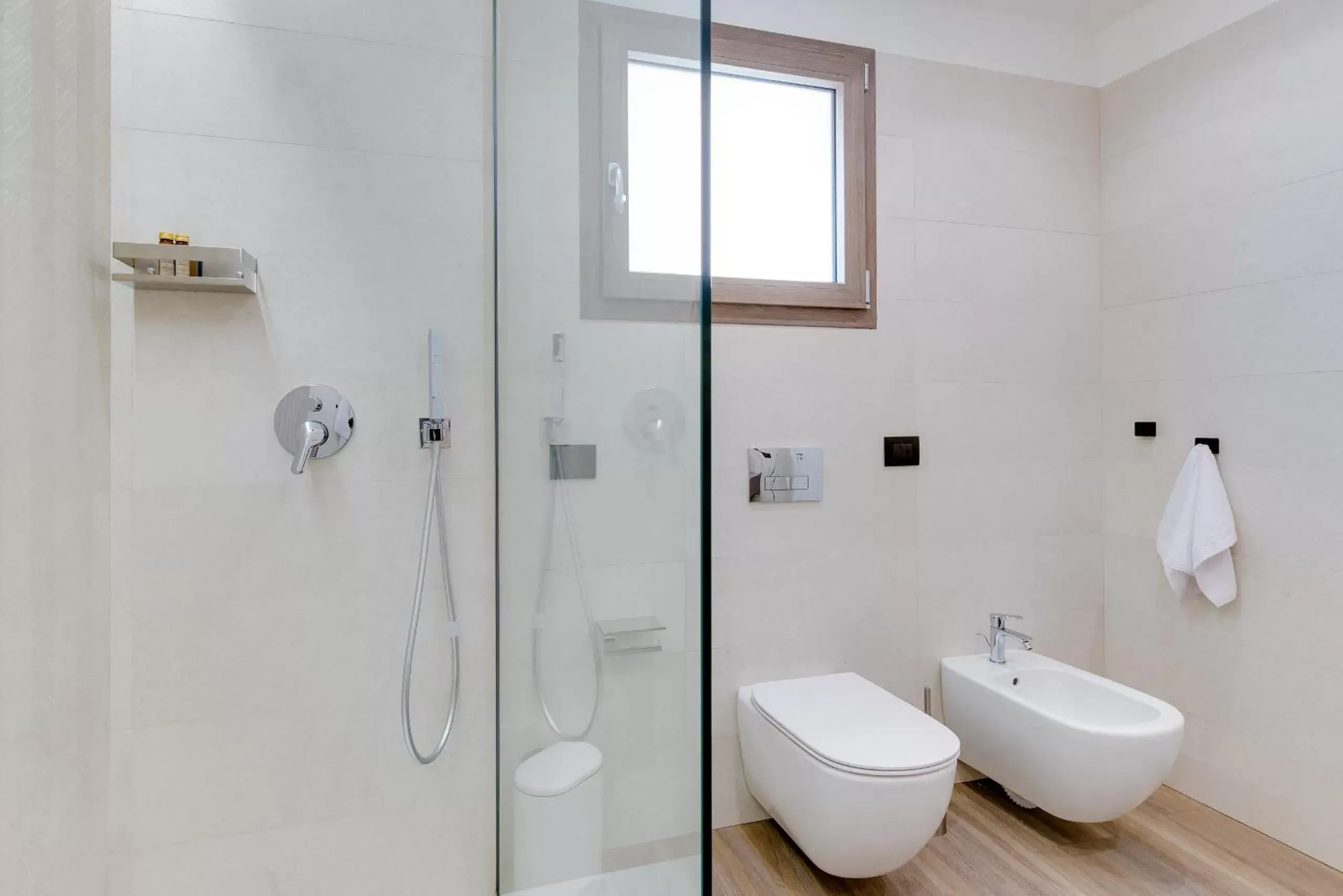 Bathroom in RoccaRegina Hotel