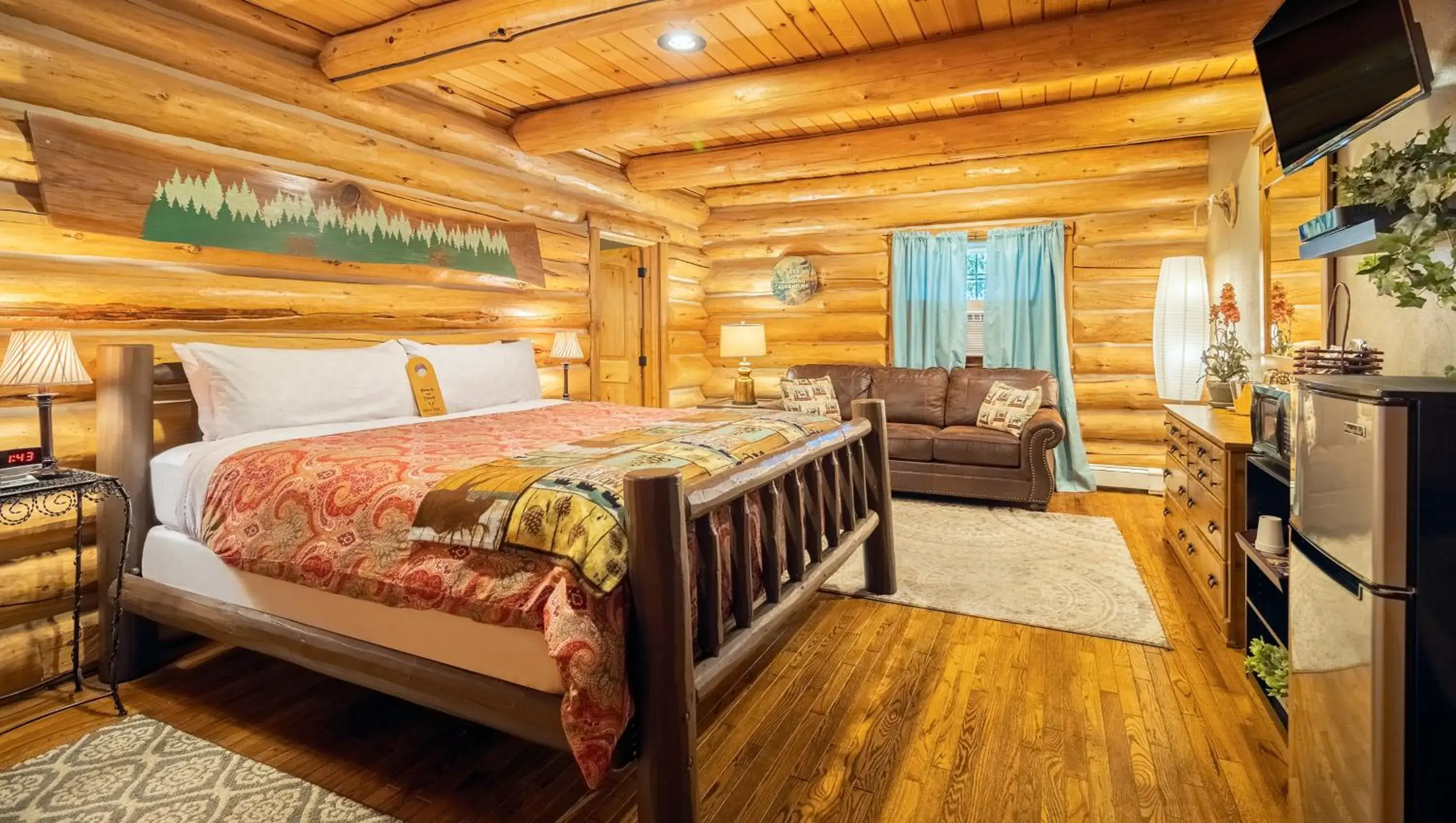 Photo of the whole room, Bed in Dodge Peak Lodge